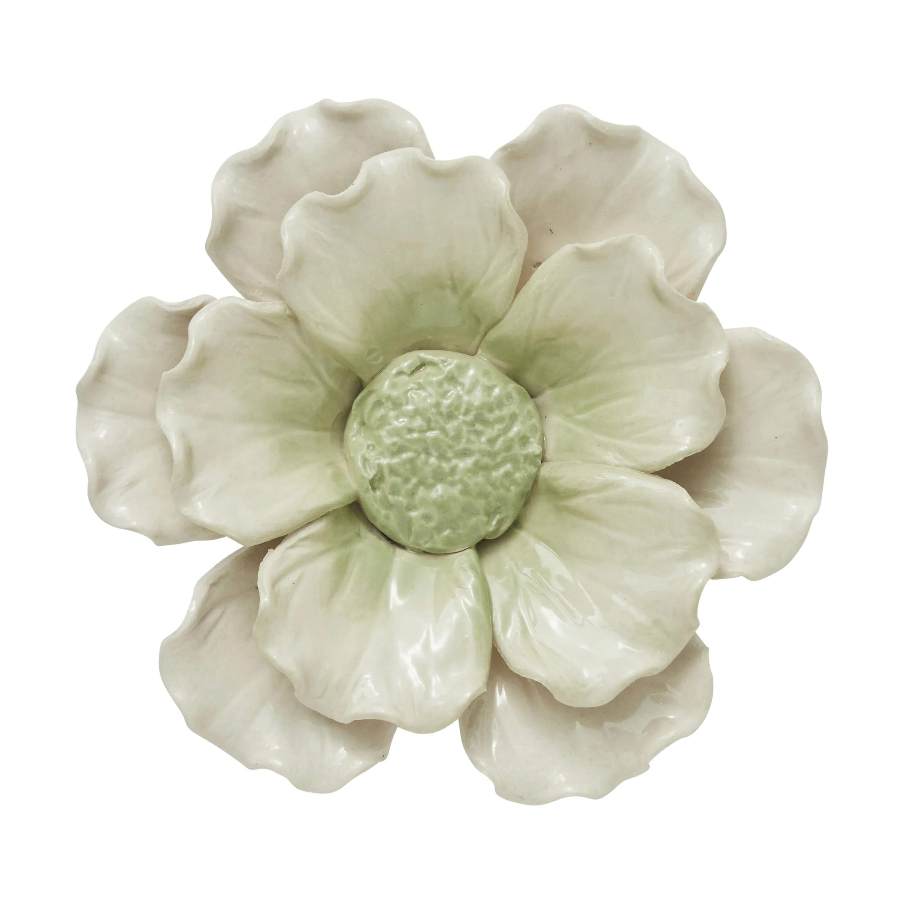 Floria Pocelænsvægblomst, råhvid m grøn, large