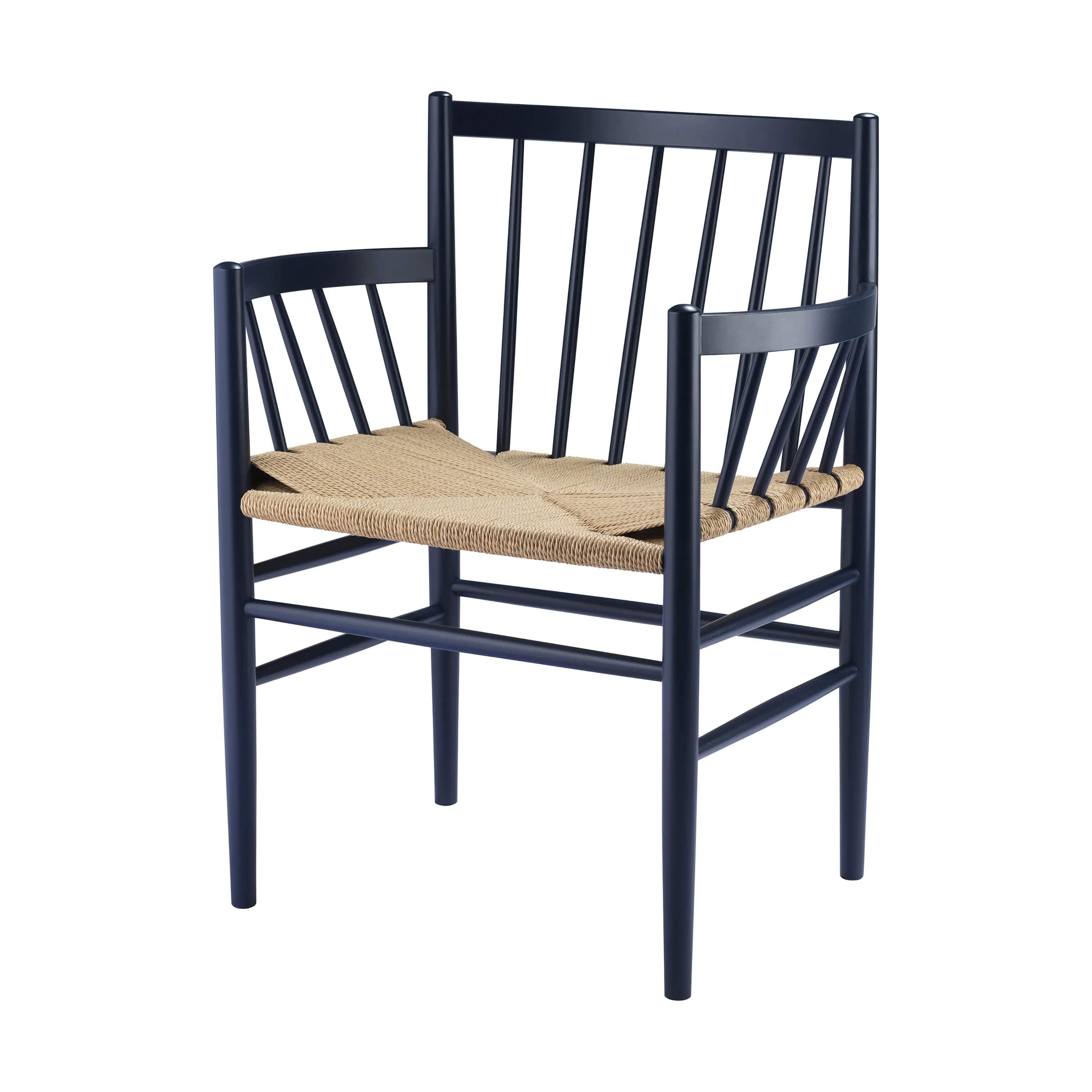 J81 Spisebordsstol, steel blue (ral 5011), large