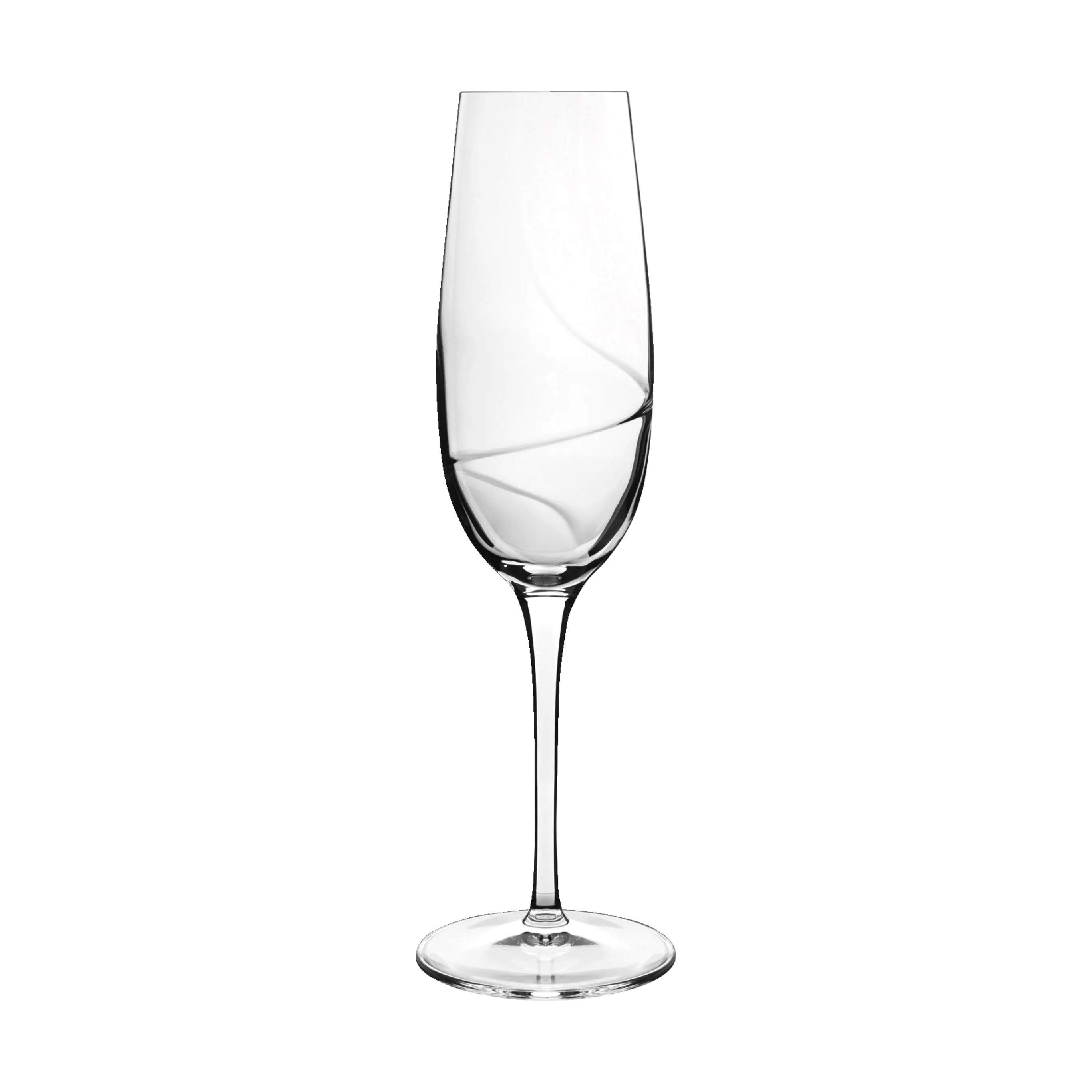 Luigi Bormioli Champagneglas Aero Champagneglas - 6 stk. i Klar, 23.5 cl, 4