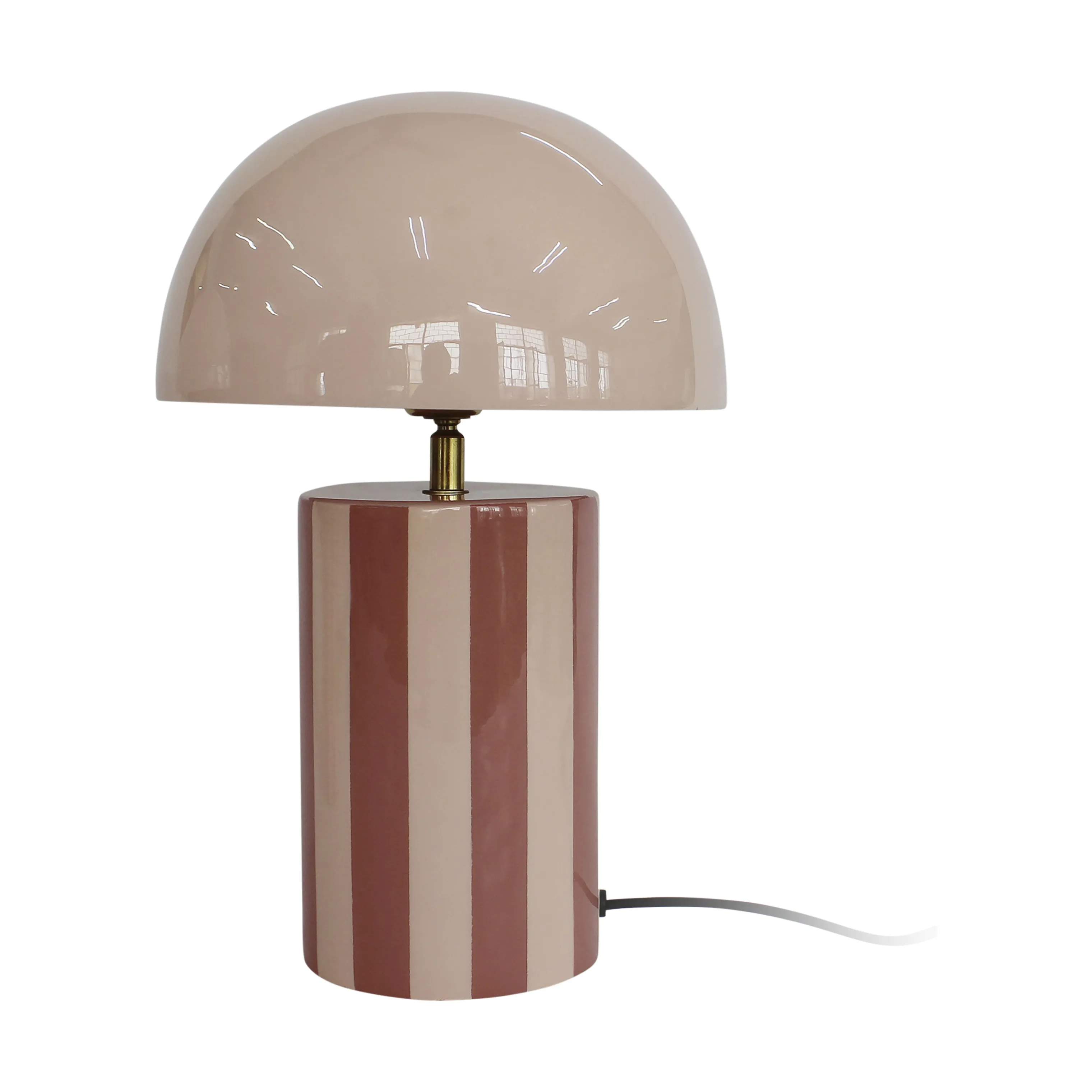 Leitmotiv Bordlamper Rayado Bordlampe i Rose tan & soft pink, 1