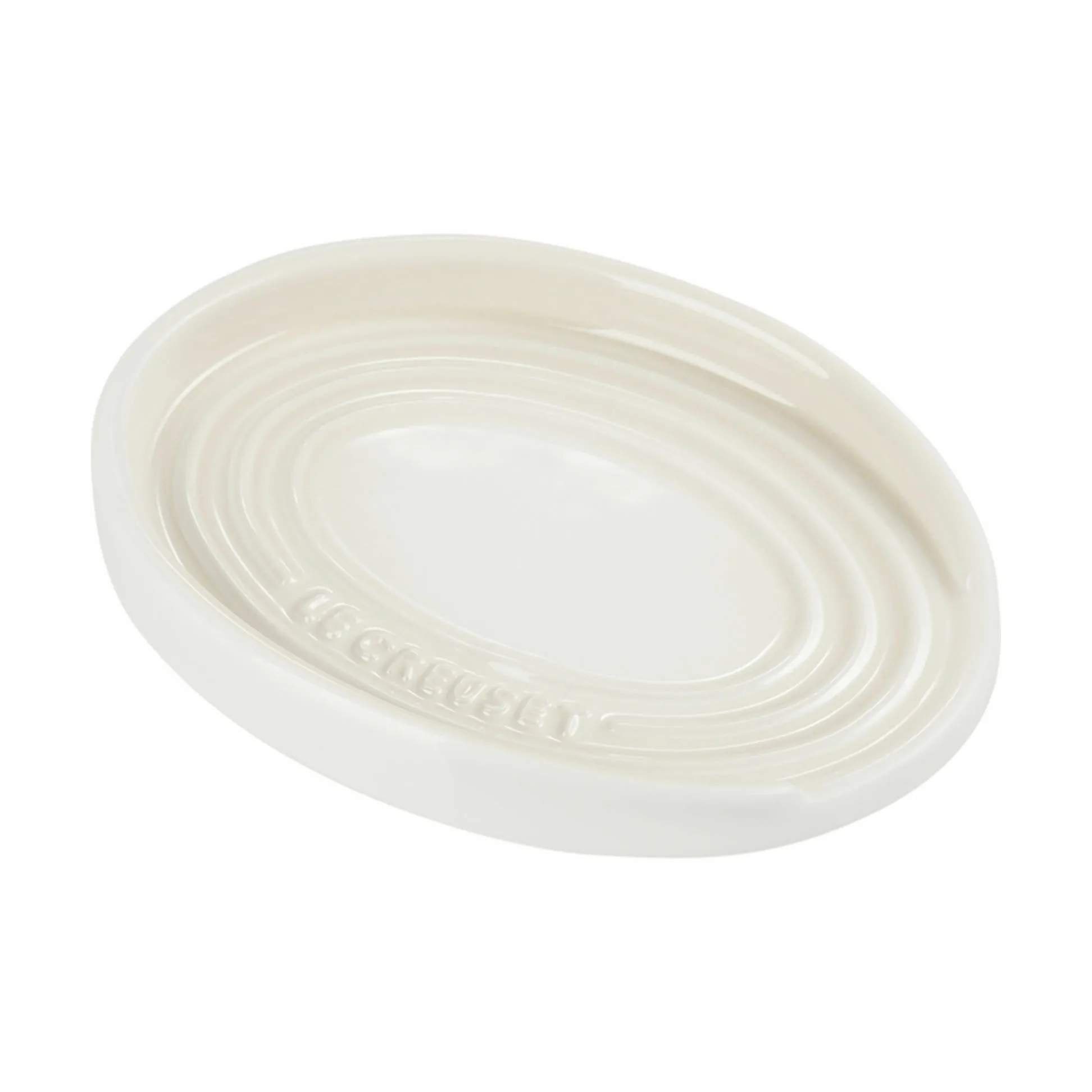 Oval Grydeskeholder, meringue, large