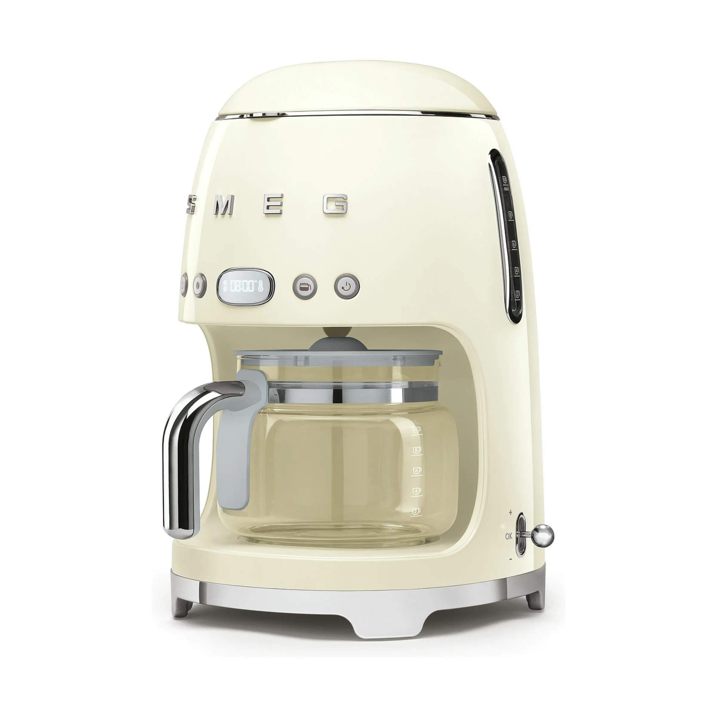 Smeg Kaffemaskiner 50's Style Kaffemaskine DCF02CREU i Creme1, 2