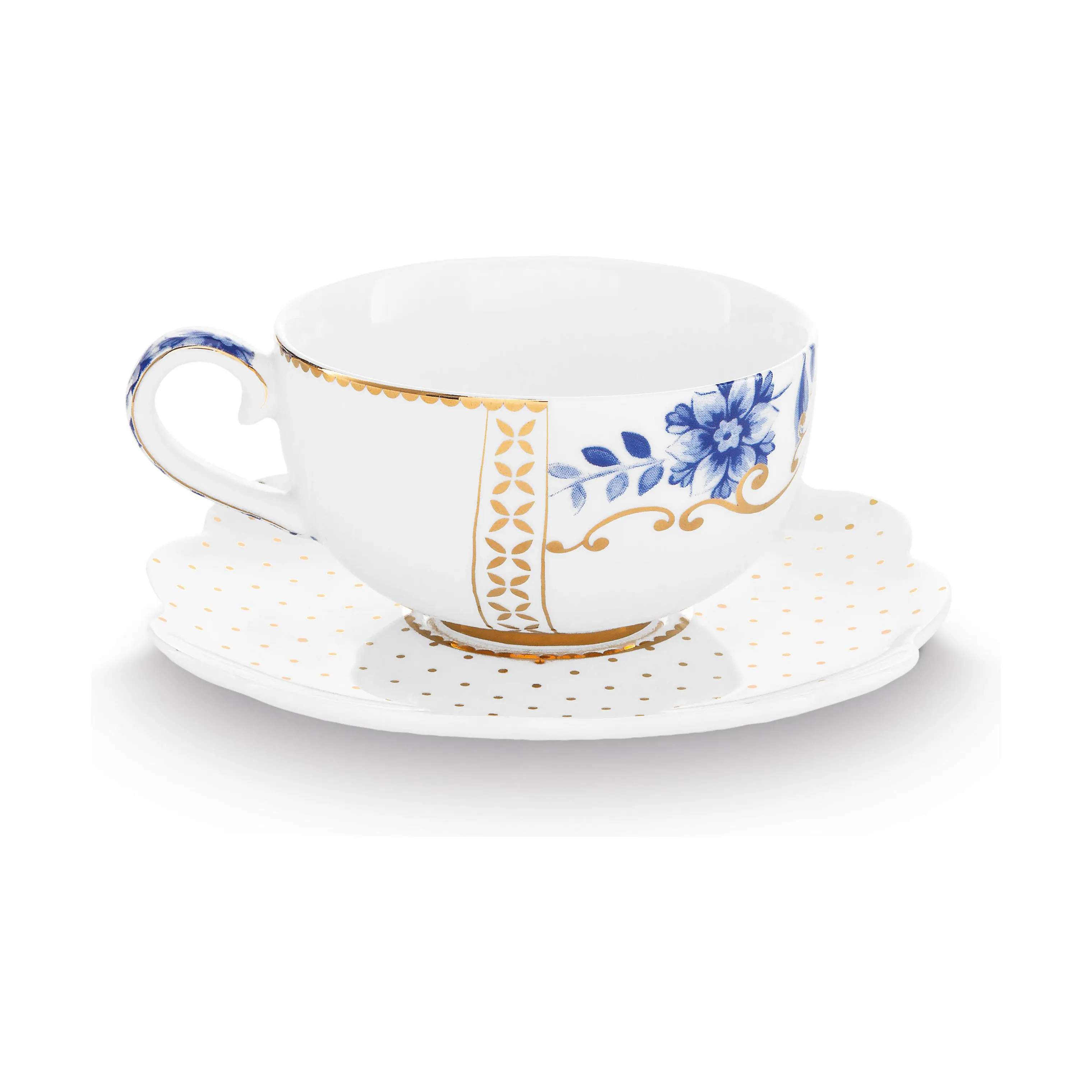Royal White Espressokop, white, large