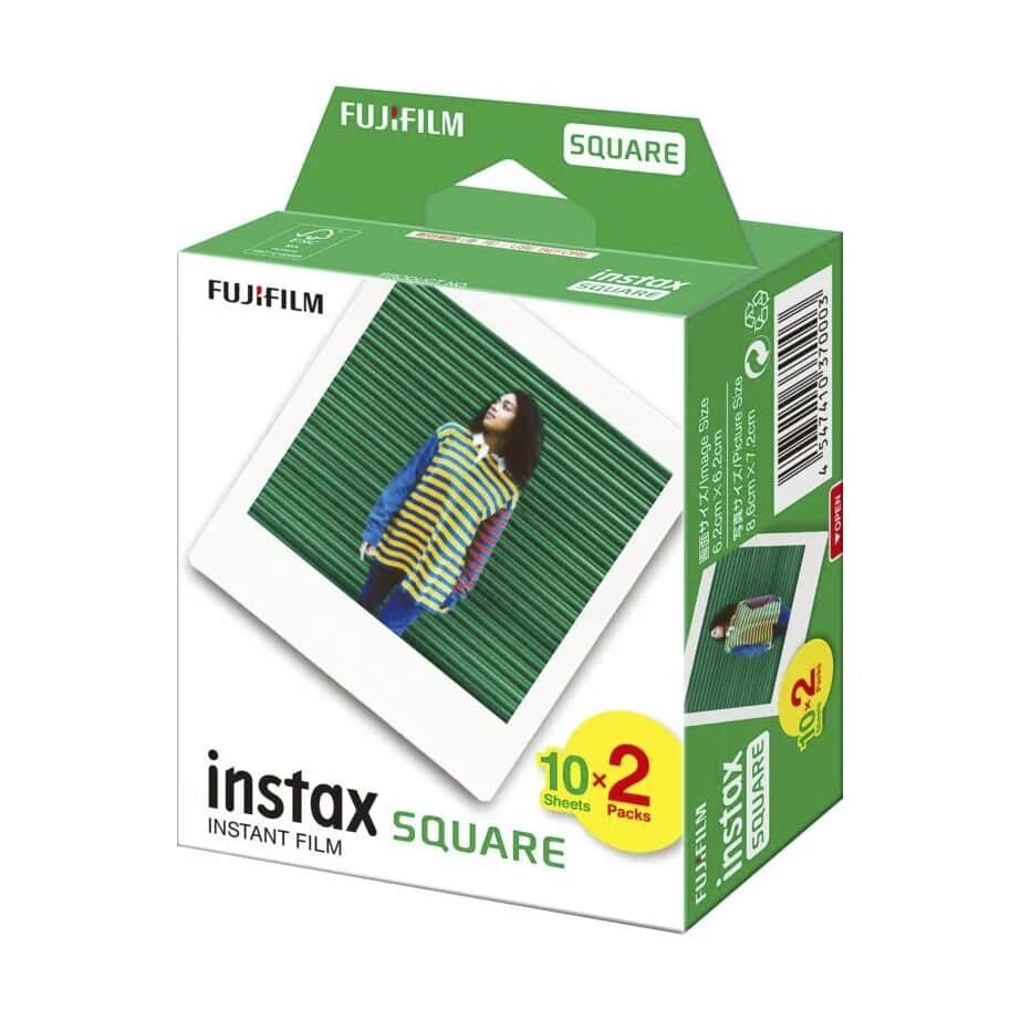 INSTAX Øvrig udeleg Kvadratisk format film i Hvid, 1