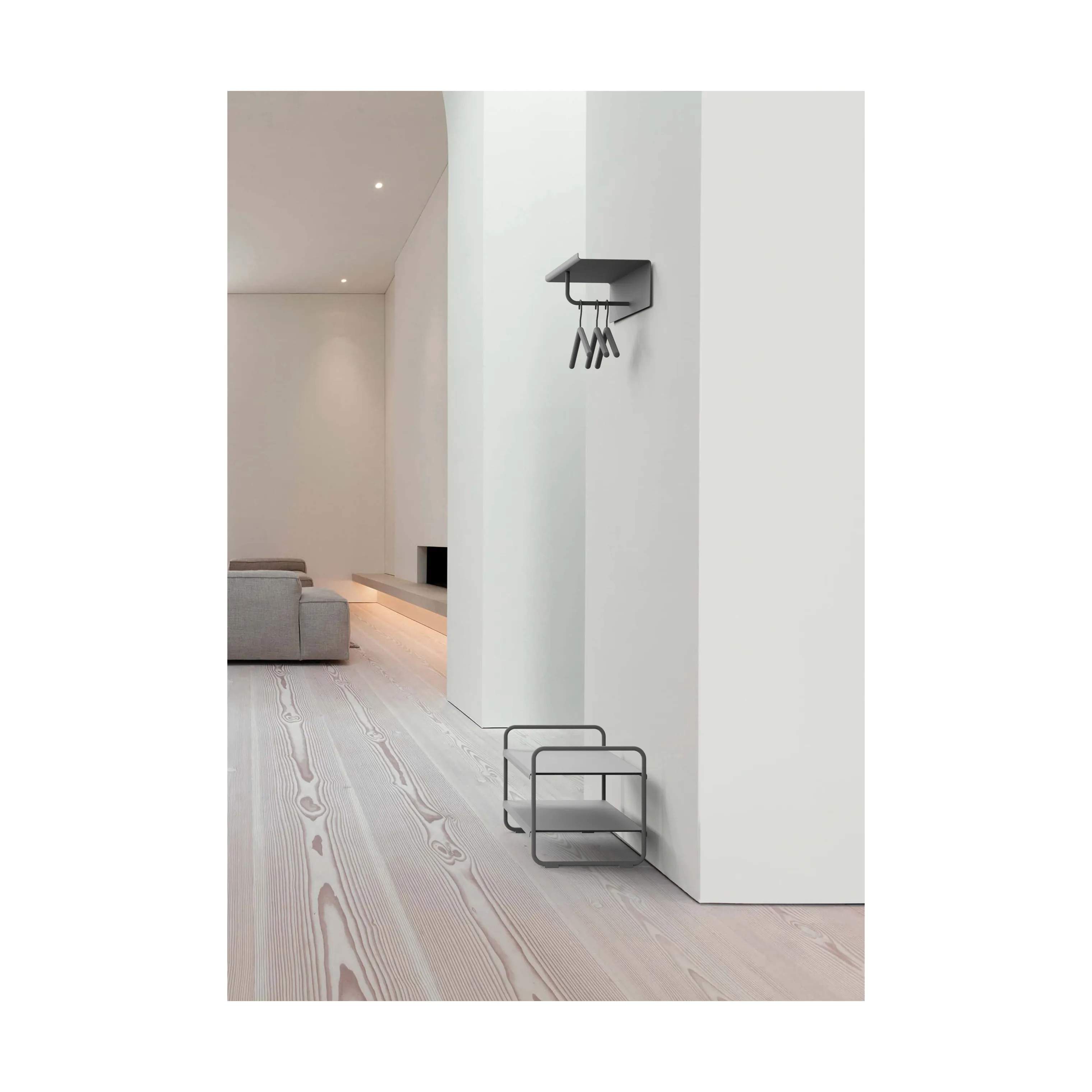Zone Hylder A-collection A-Coat Hattehylde i Soft grey, 2