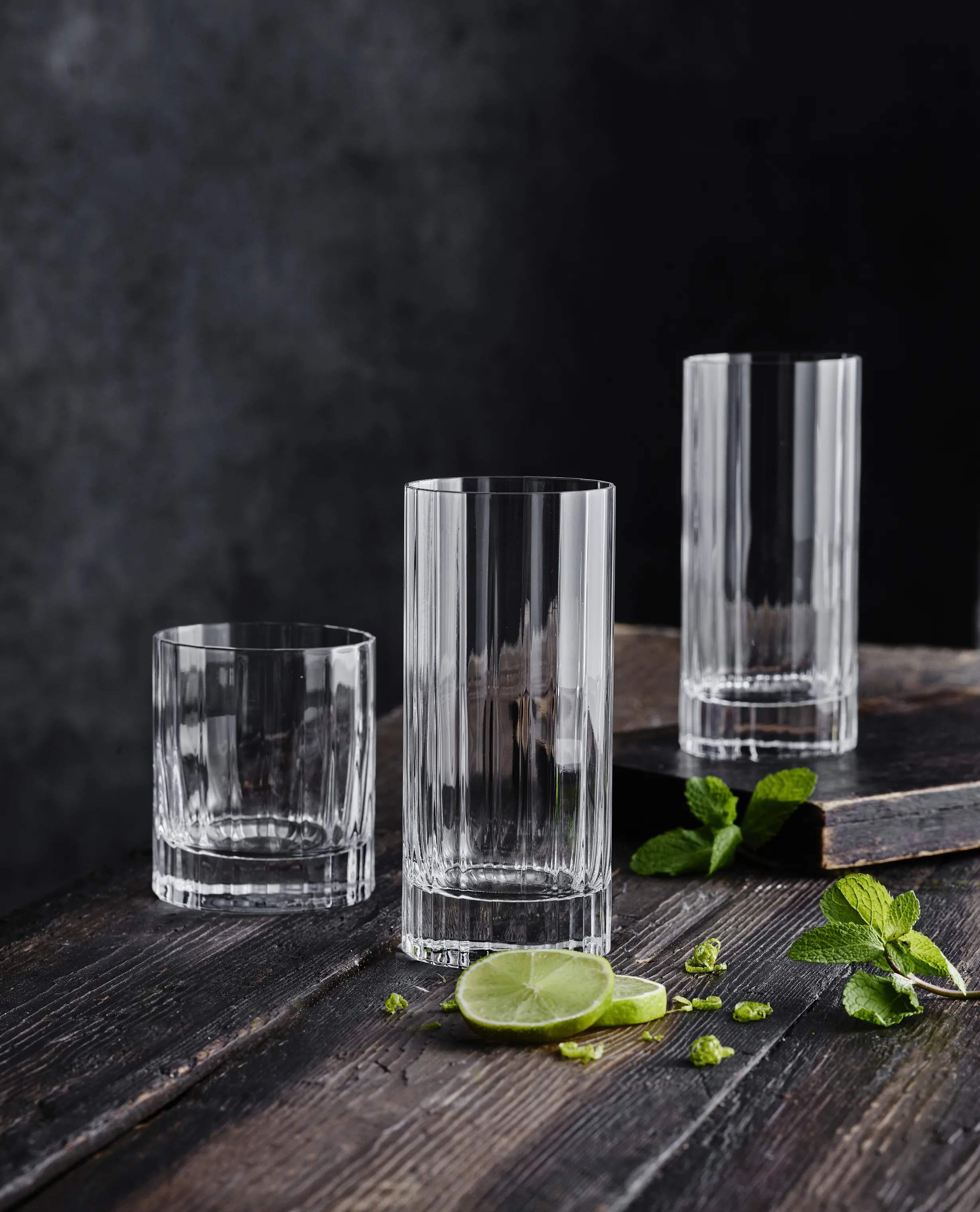 Luigi Bormioli Highball glas Bach Longdrinkglas - 4 stk. i Klar, 48 cl, 2
