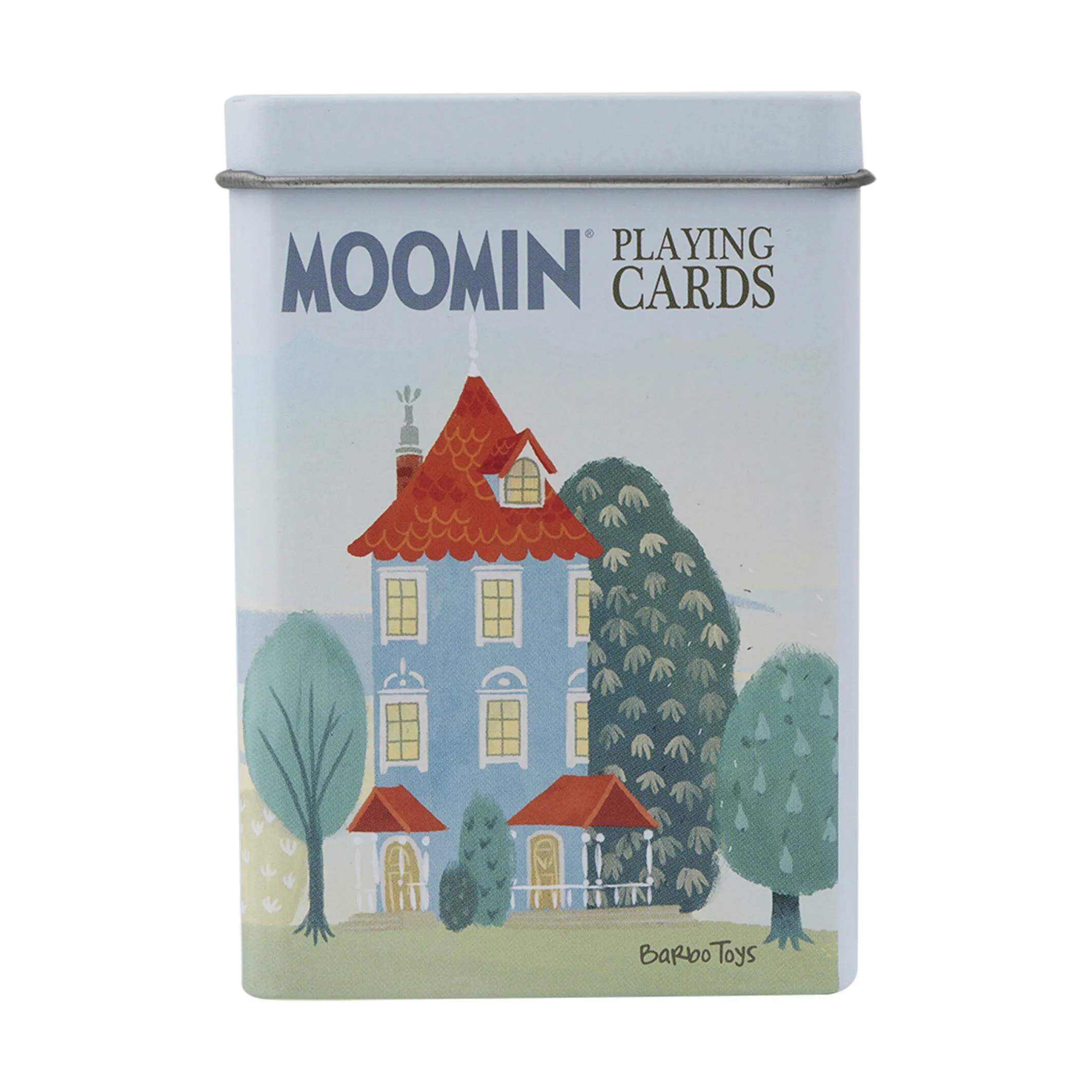 Barbo Toys Spil Mumi Spillekort - Hus i Grå, 1