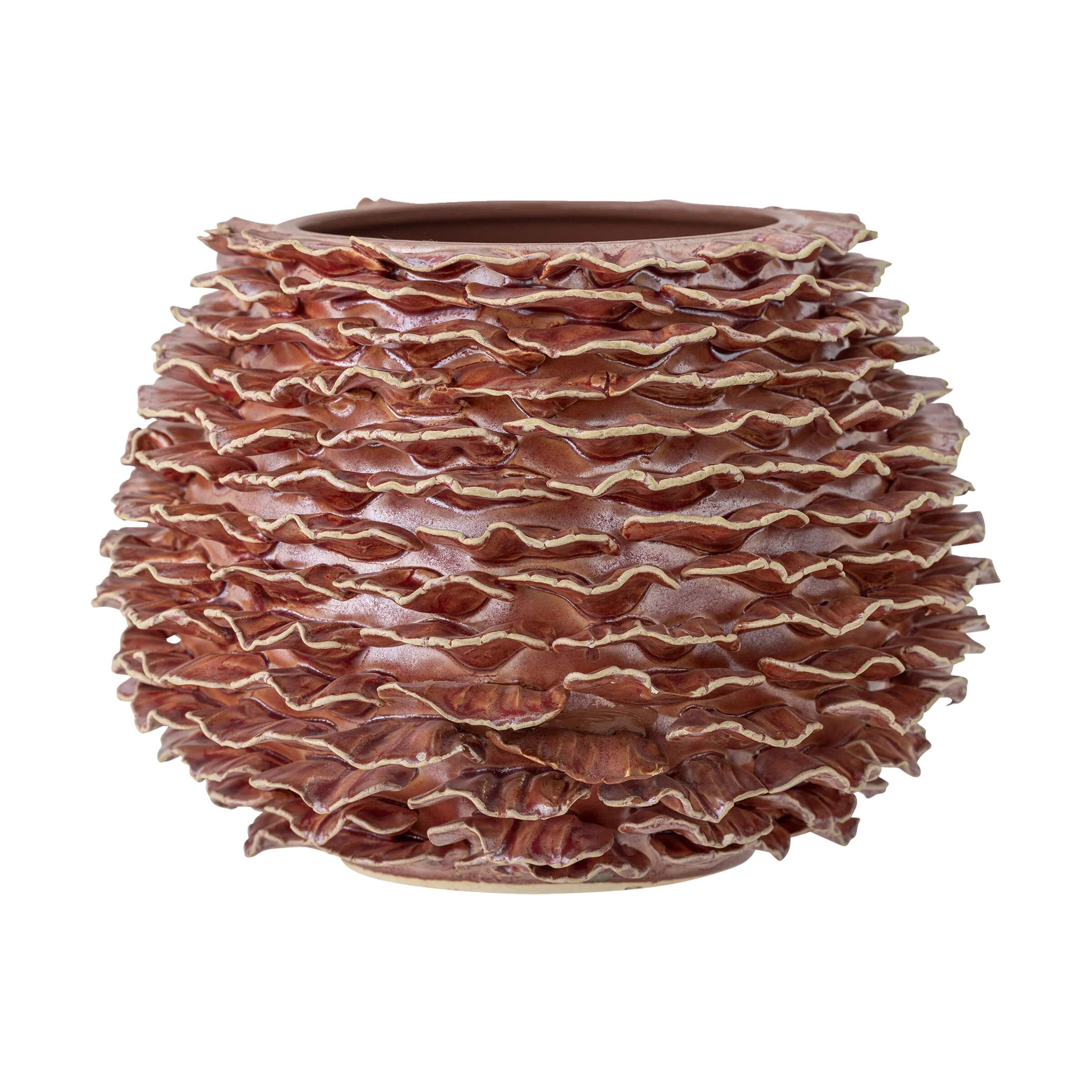 Morwen Vase, brun, large