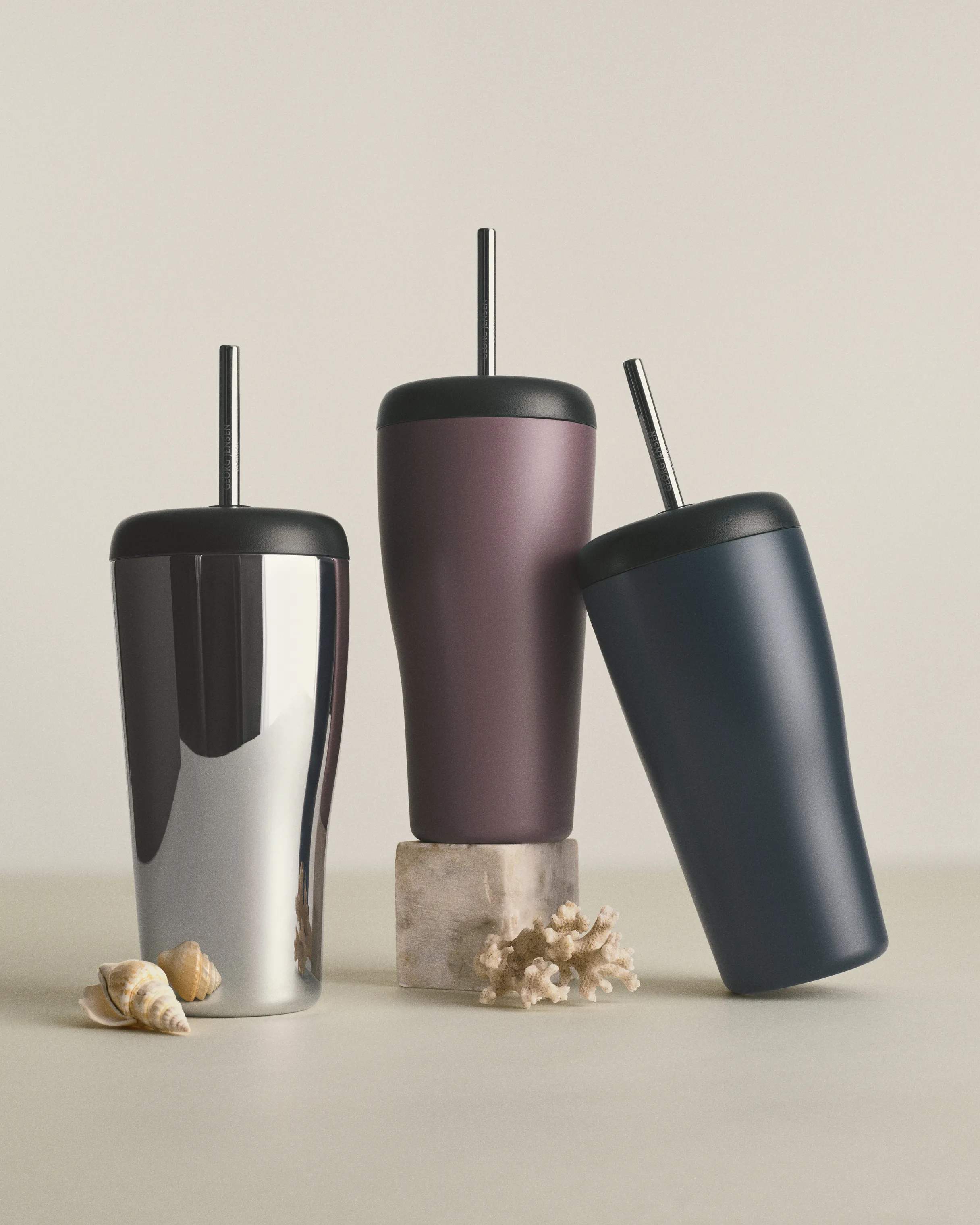 Georg Jensen To go kopper Sky Rejsekrus i Rose, 2
