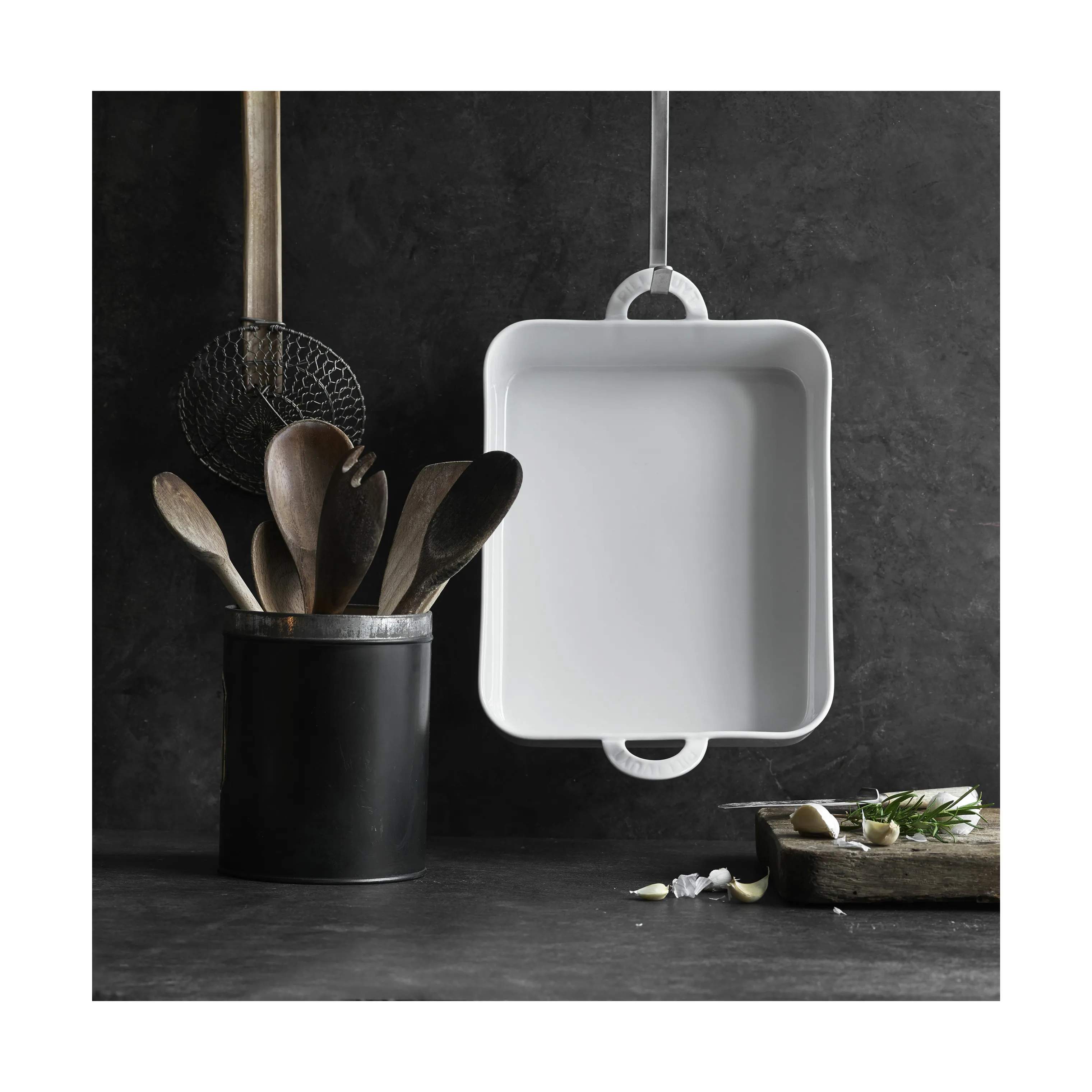 Pillivuyt Ovnfaste fade Toulouse Ovnfast Fad i hvid, B23 x L25 cm, 3