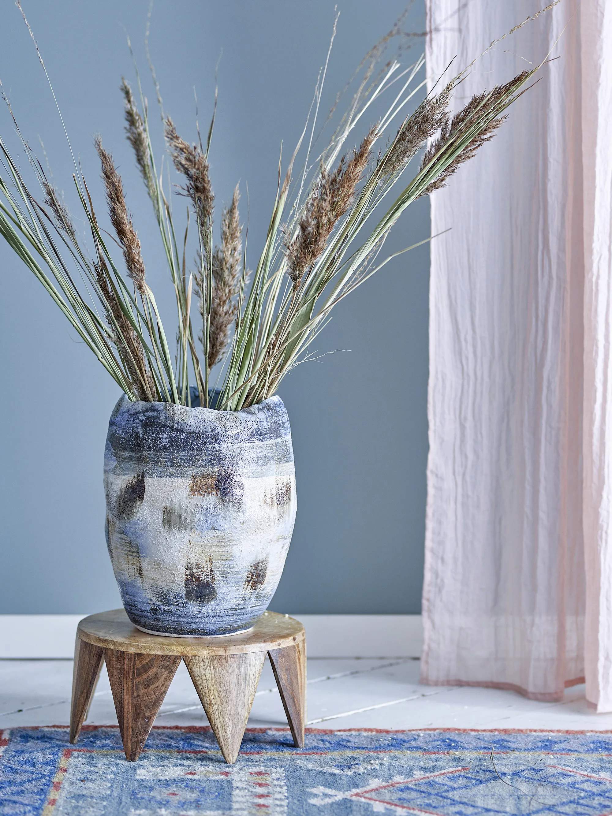 Bloomingville Vaser Nienna Vase i Blå, 2