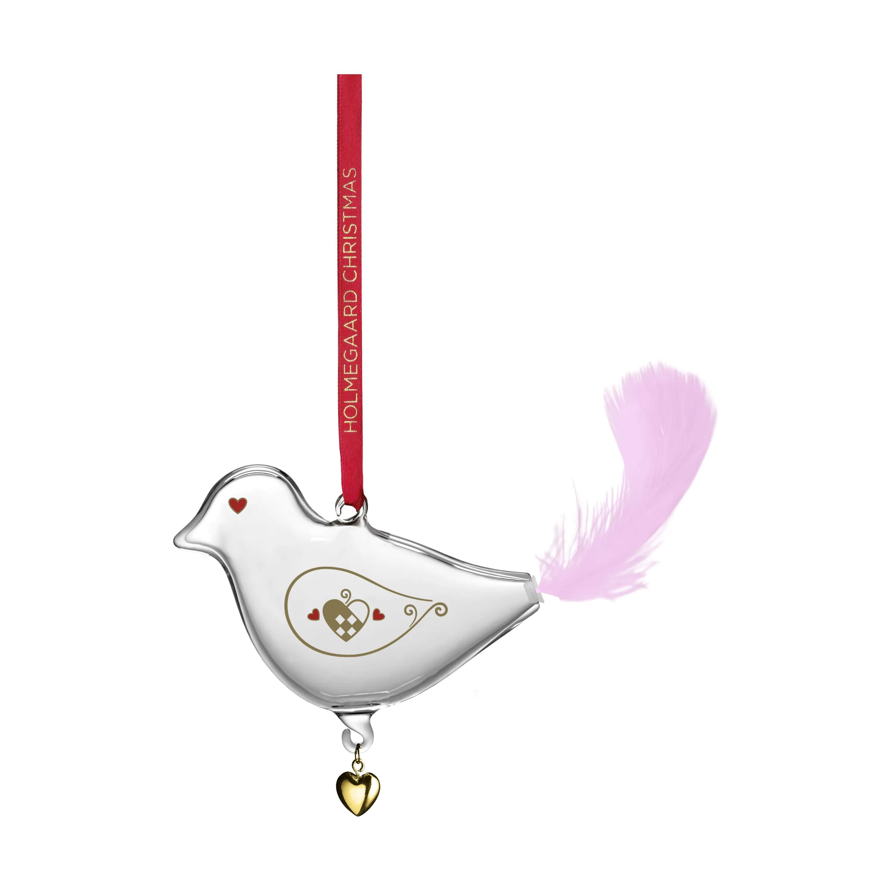 Holmegaard Juleophæng Christmas Julefugl 2026 i Klar, 1