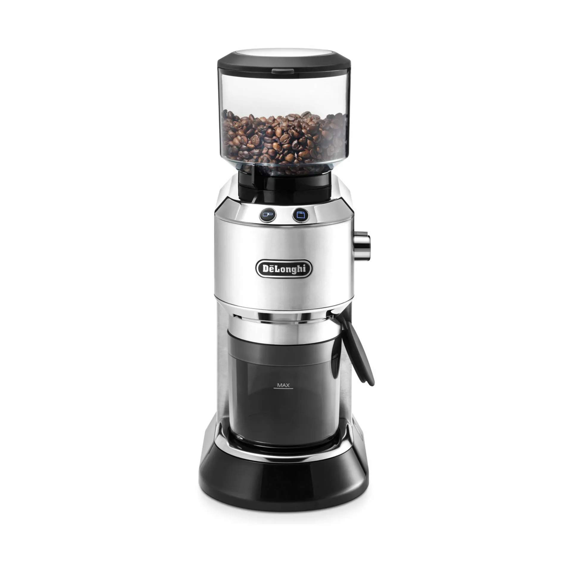 DeLonghi Kaffekværne Dedica Kaffekværn KG520 i Sølvfarvet/Sort, 1