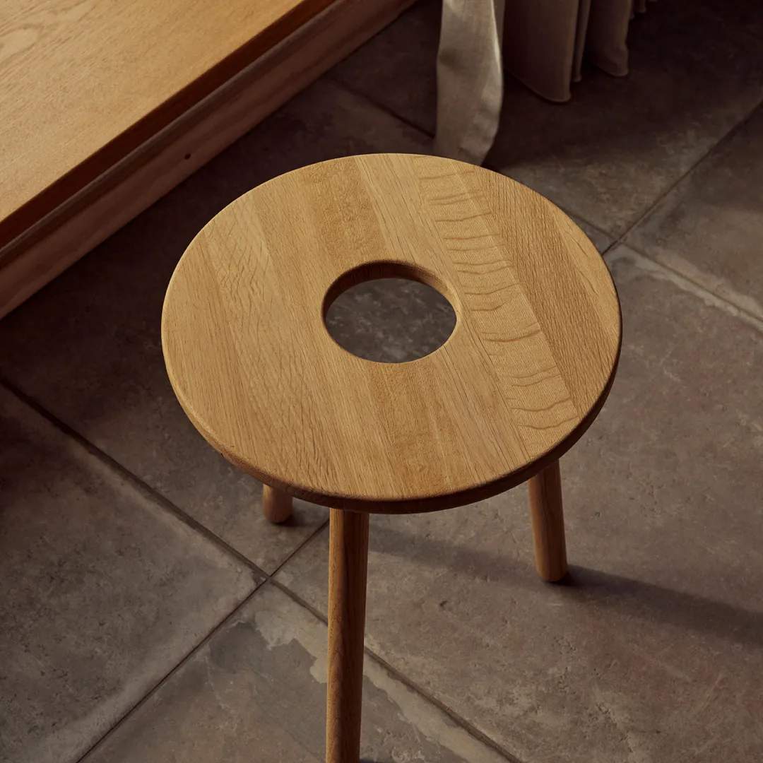 Andersen Furniture Skamler Donut Taburet i Natur, 2