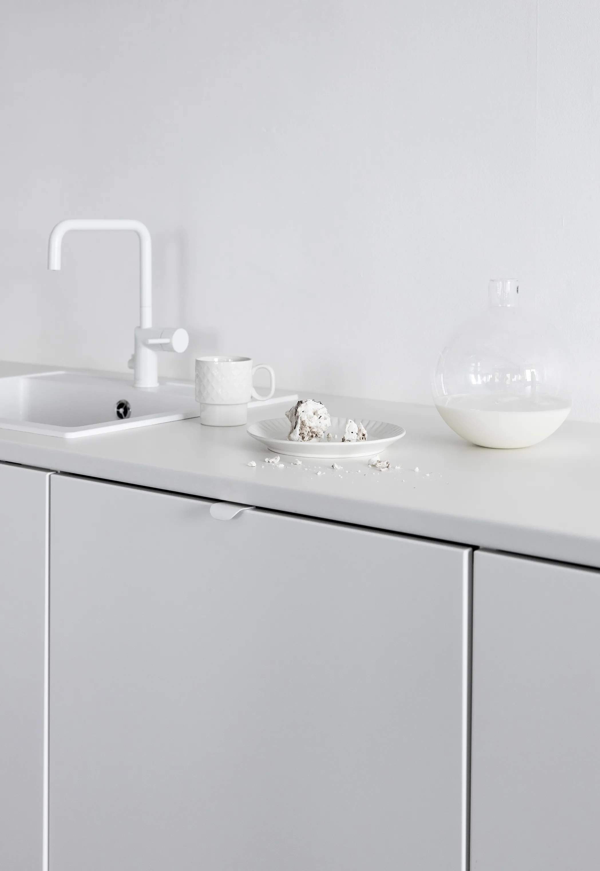 Sagaform Frokosttallerkener Coffee & More Tallerken i Hvid, 20 cm, 3
