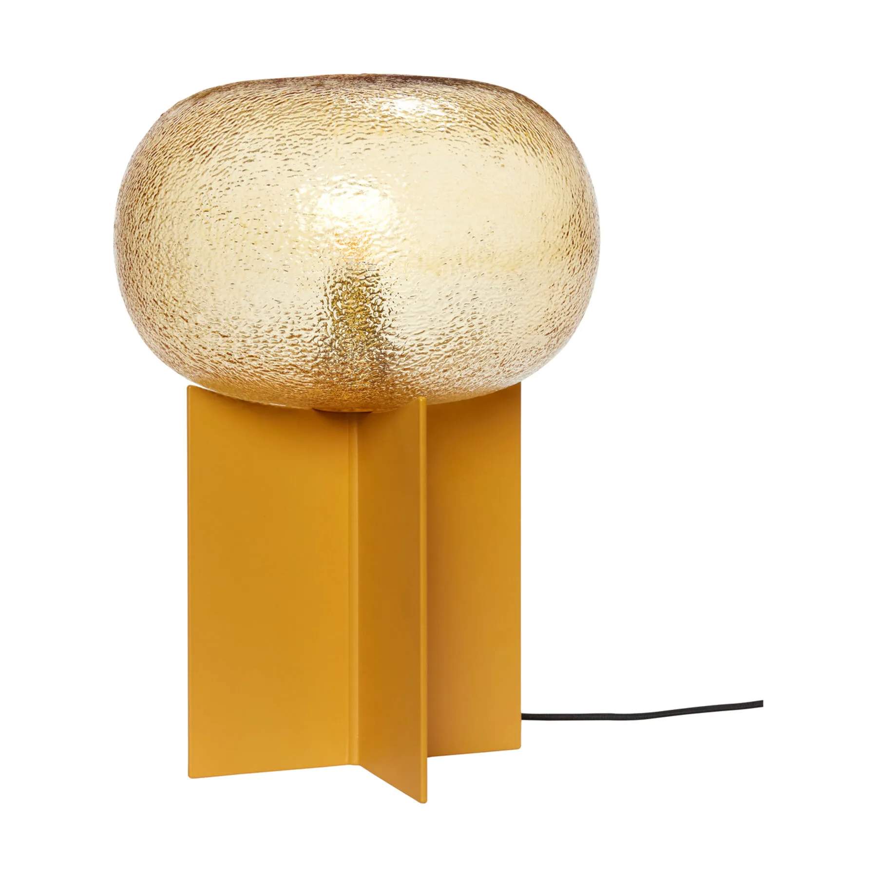 Hübsch Bordlamper Podium Bordlampe i Ravfarve/Orange, 1