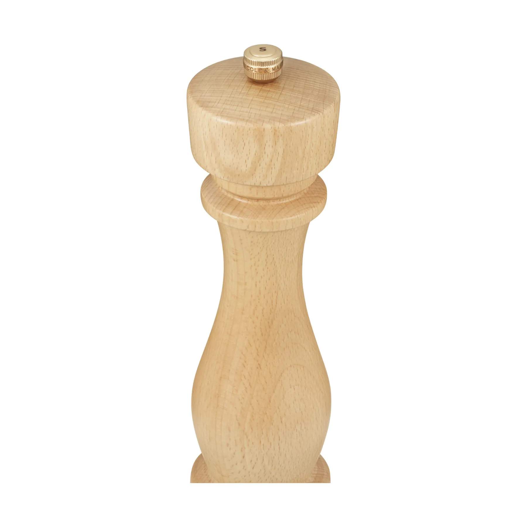 Cole&Mason Saltkværne London Saltkværn i Natural Beech, 30 cm, 7