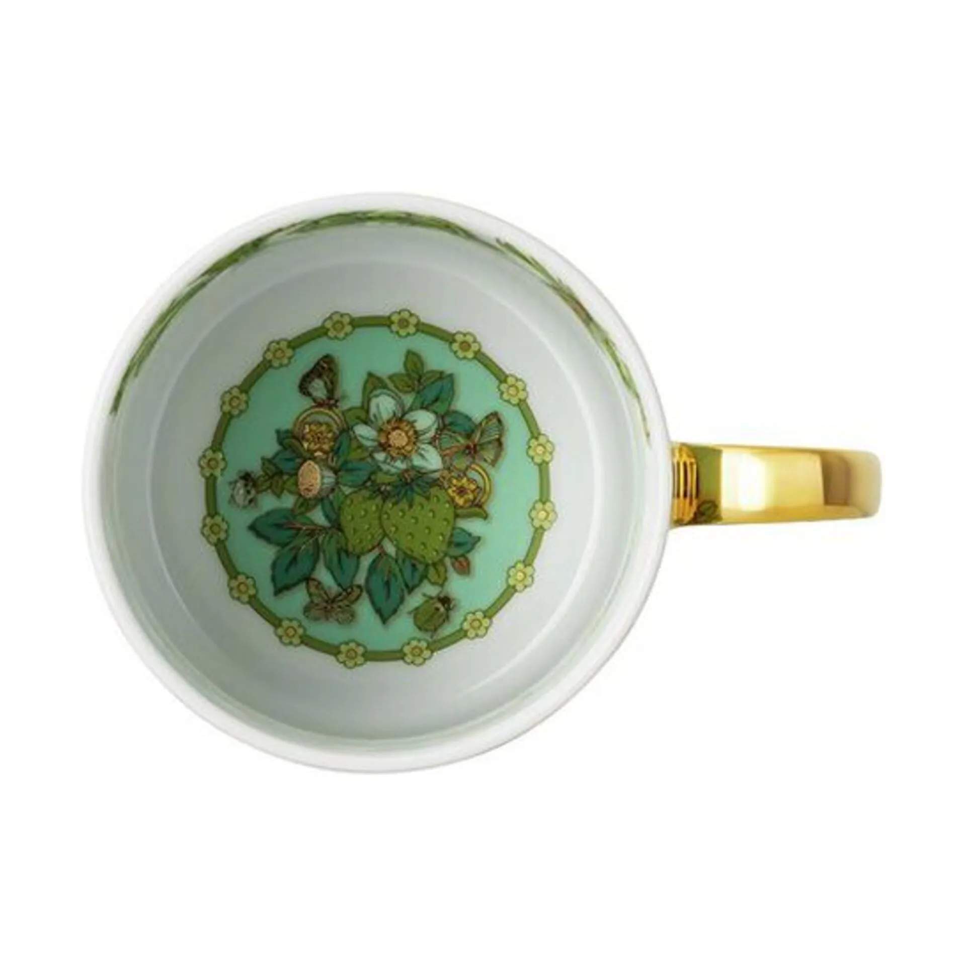 Versace Krus og kopper med hank Le Jardin Krus i Green, 2