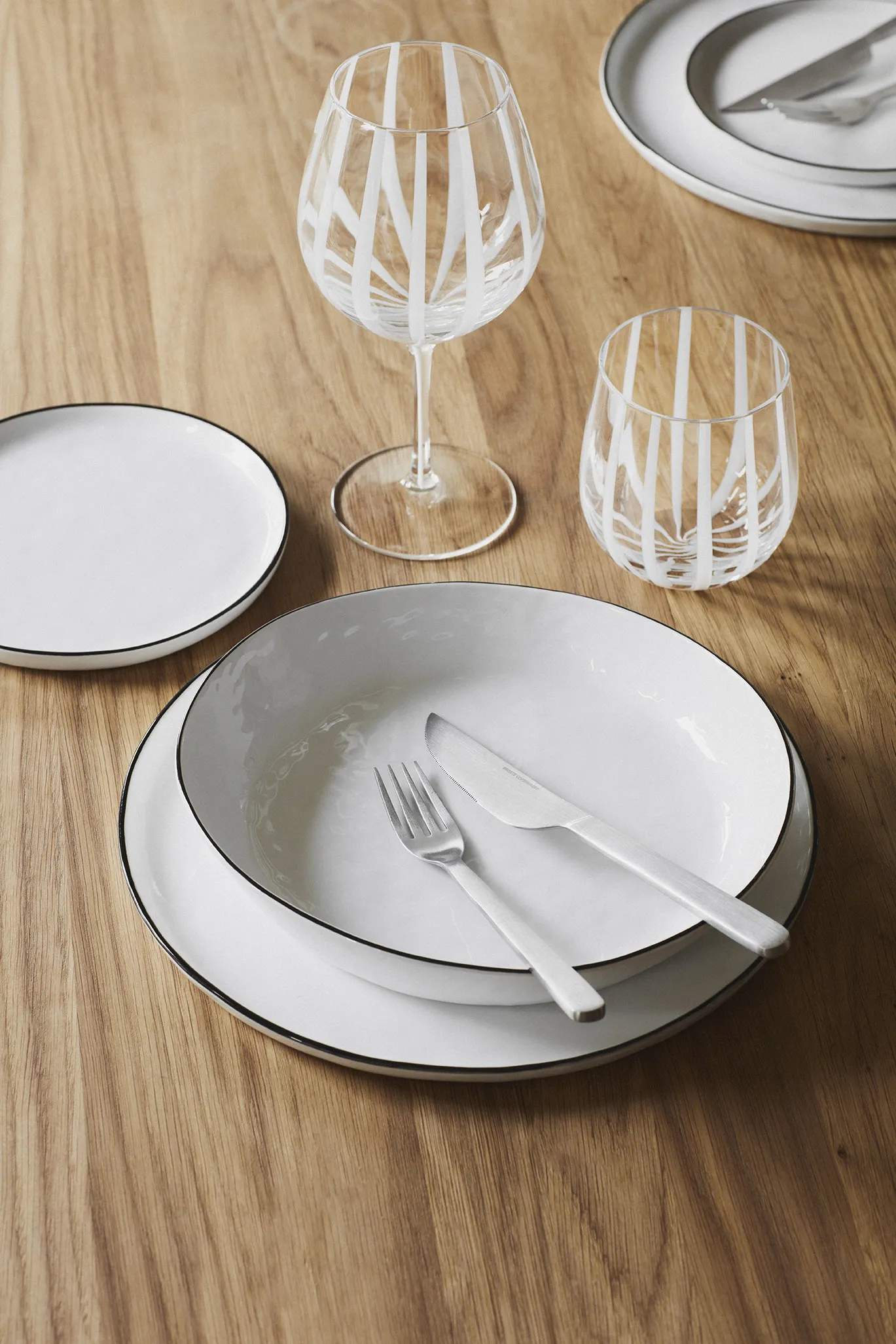 Broste Copenhagen Middagstallerkener Salt Middagssæt - 6 dele i 6 stk., 3