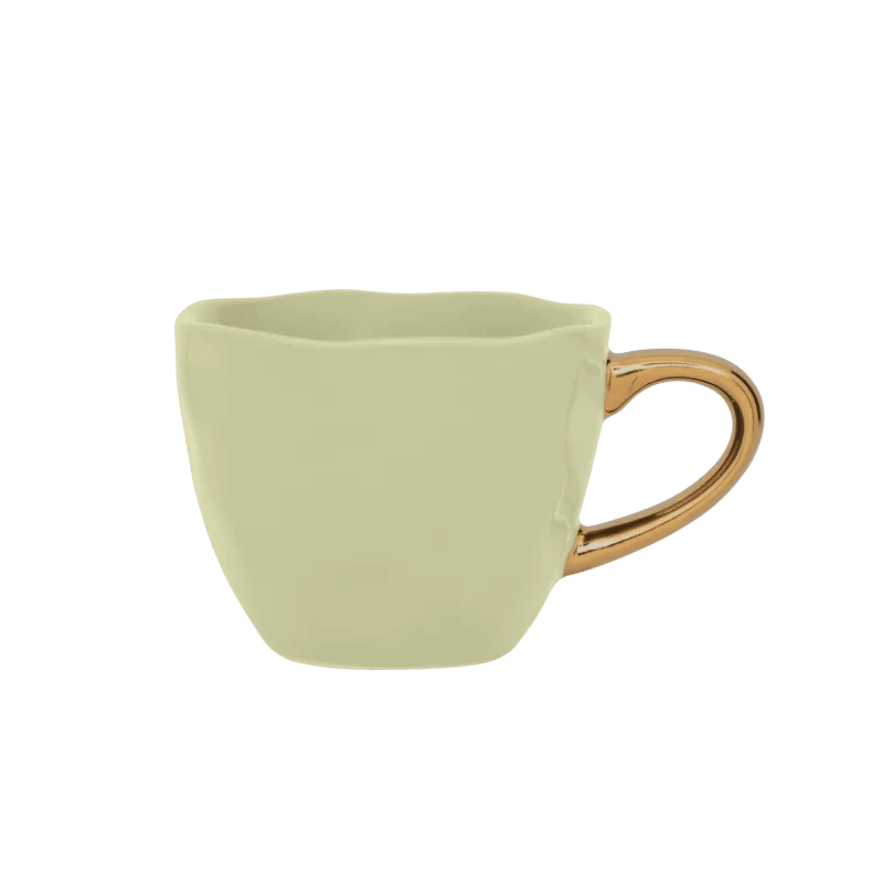 Urban Nature Culture Krus og kopper med hank Good Morning Espressokop i Pale green, 10 cl, 1