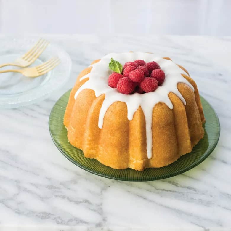 Nordic Ware Øvrige bageforme 6 Cup Anniversary Bundt Kageform i Guldfarvet, 2