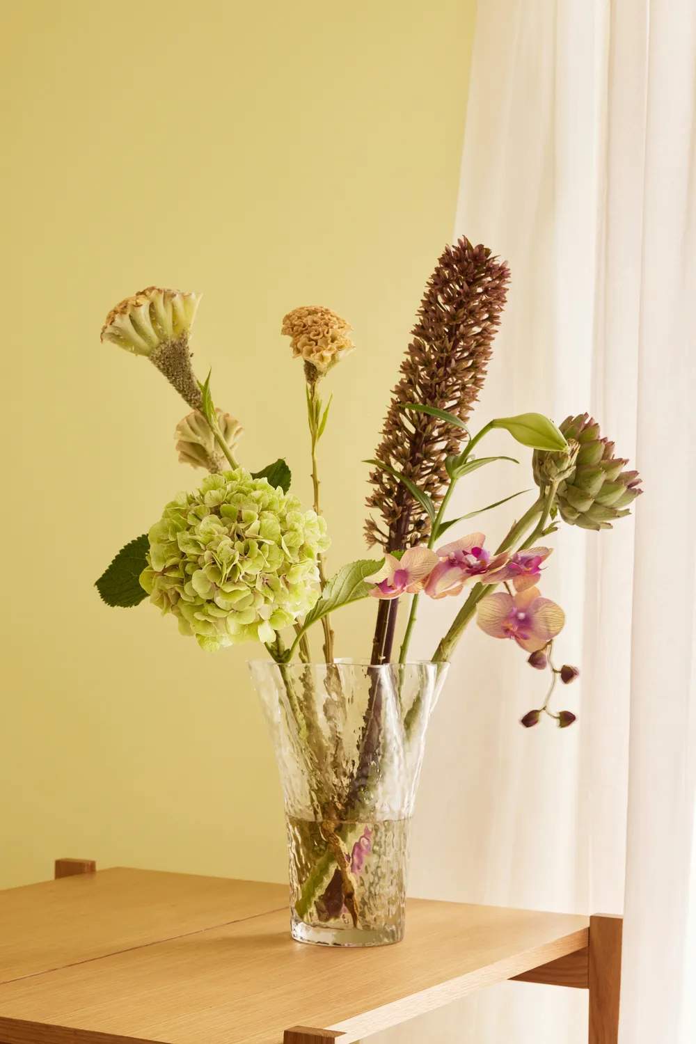 Hübsch Vaser Ruffle Vase i Klar, 2