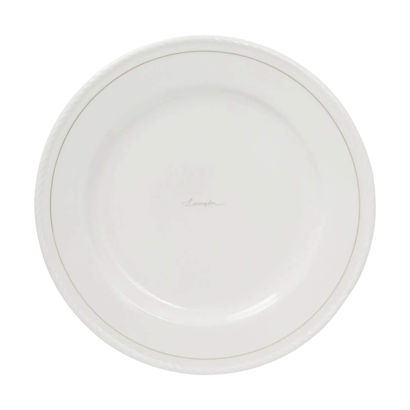 Lexington Middagstallerkener Middagstallerken - 4 stk. i White/Beige, 2