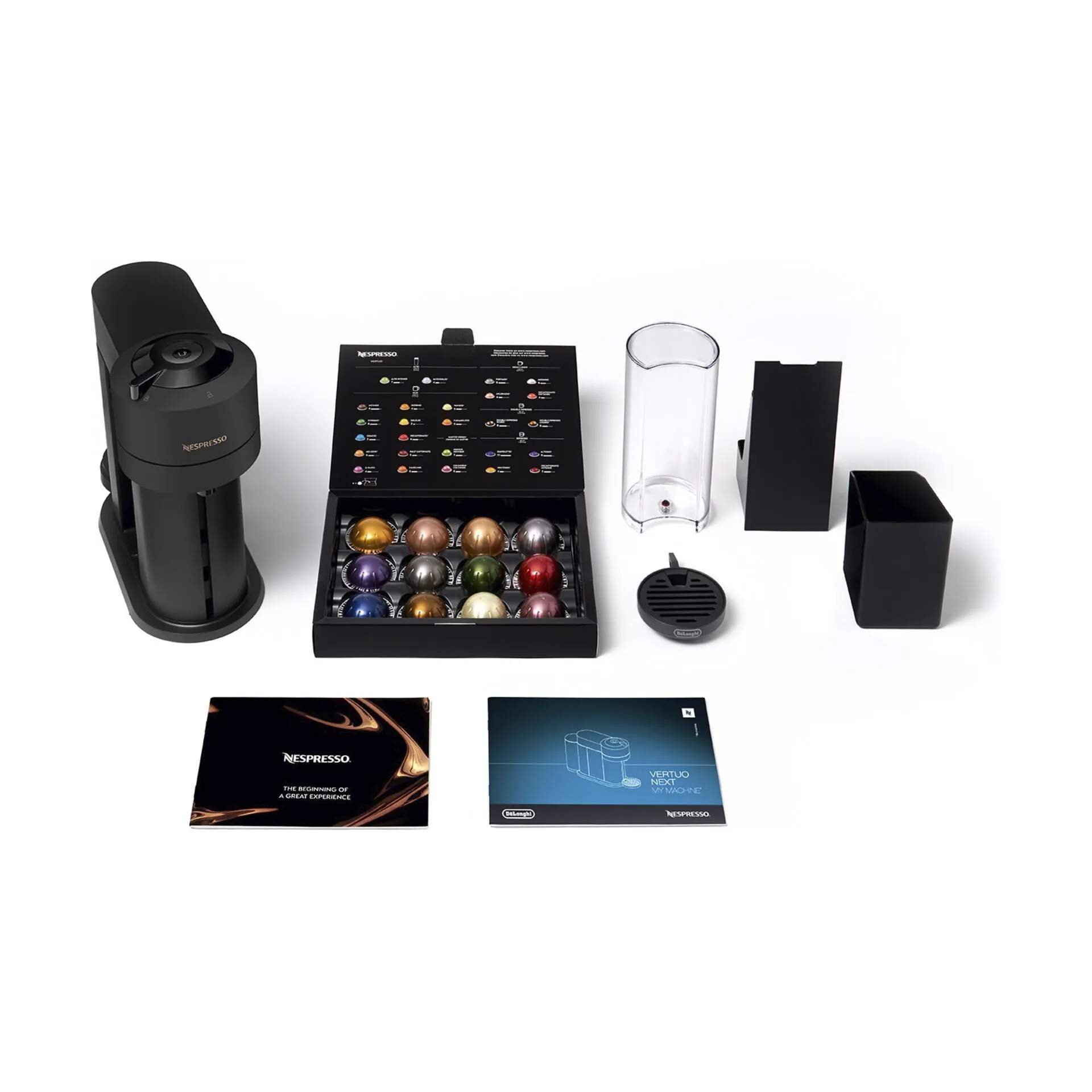 Nespresso kapselmaskiner Vertuo Next Kapsel Kaffemaskine i Mat Black, 7
