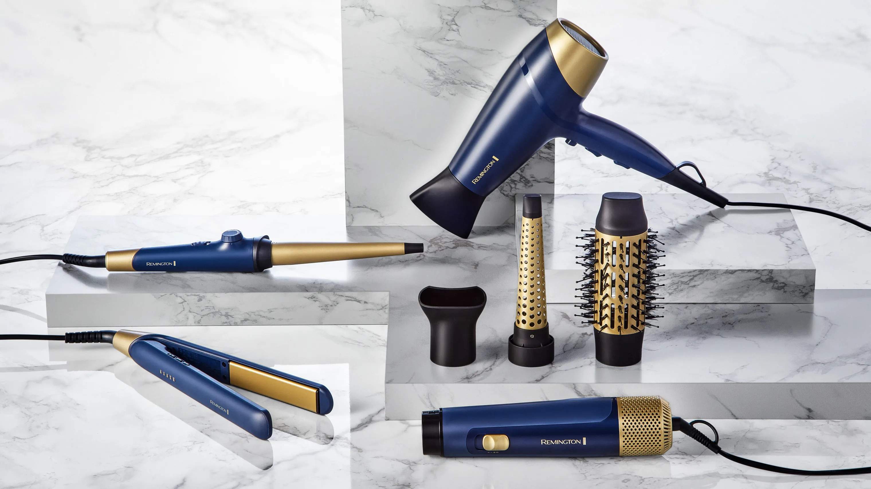 Remington Hårtørrere Sapphire Luxe Hårtørrer i Blå, 2