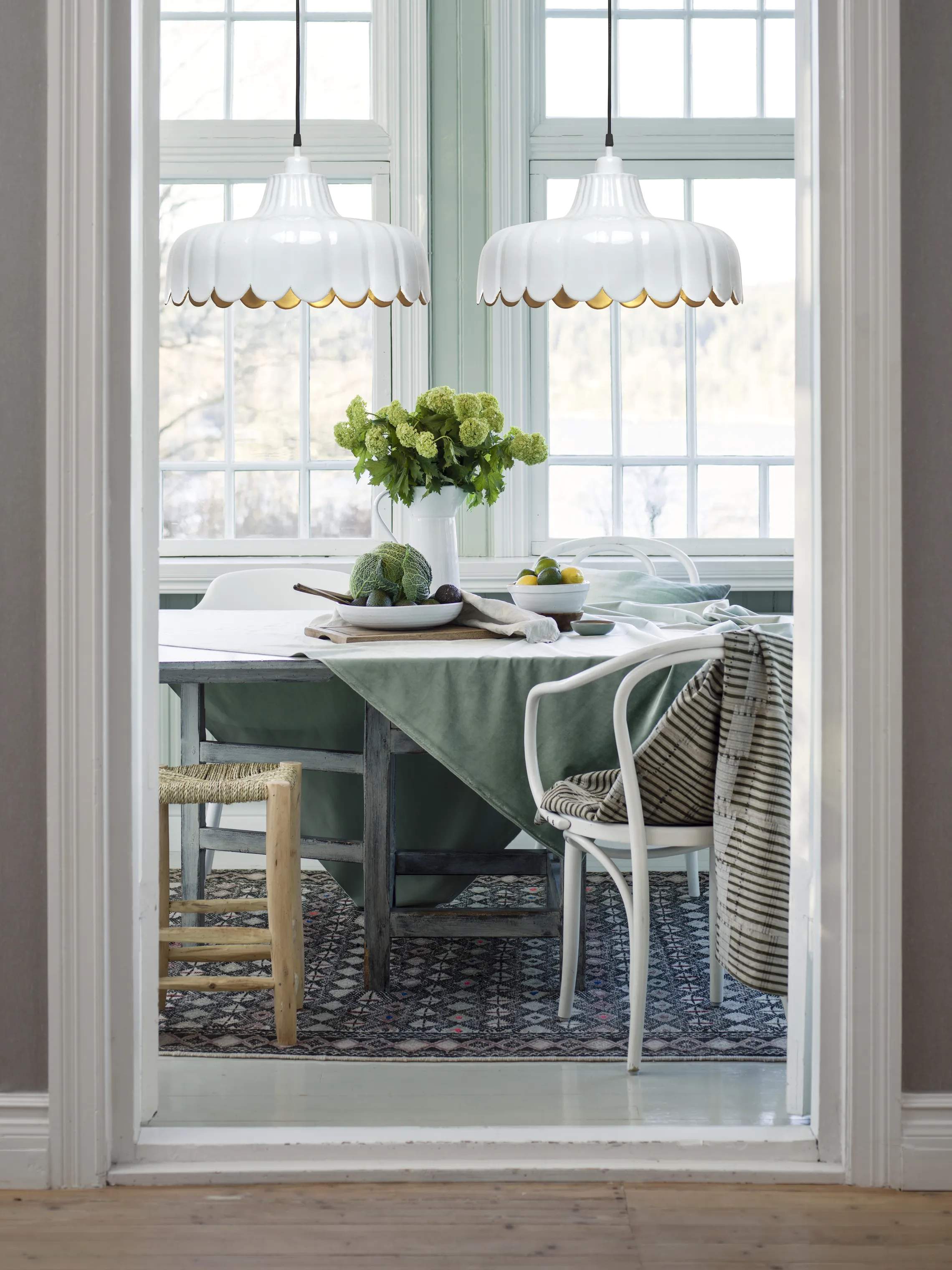 PR Home Pendler Wells Pendel i Vit, 45 cm, 2