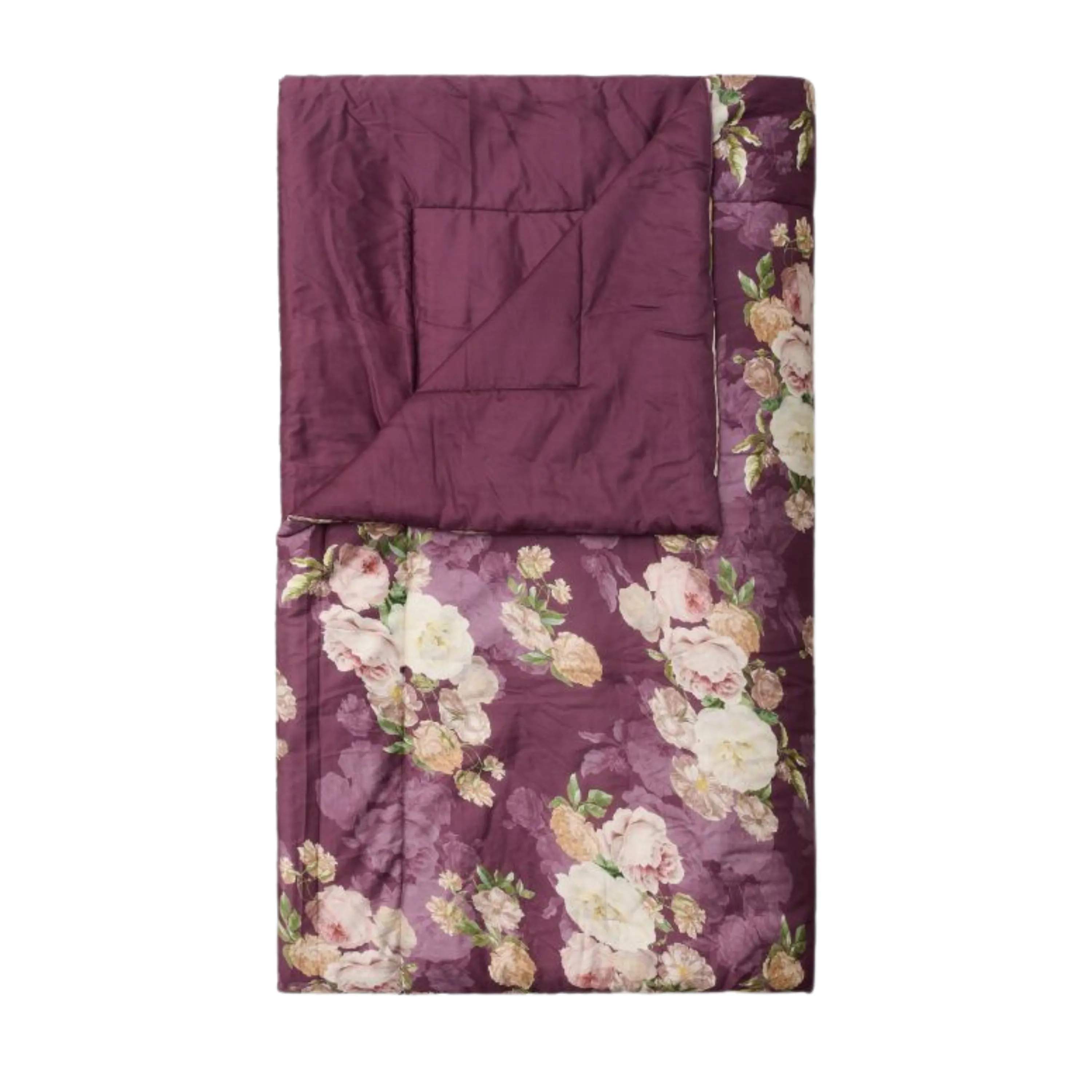 Essenza Sengetæpper Orianna Sengetæppe i Mauve wine, B180 x L265 cm, 1