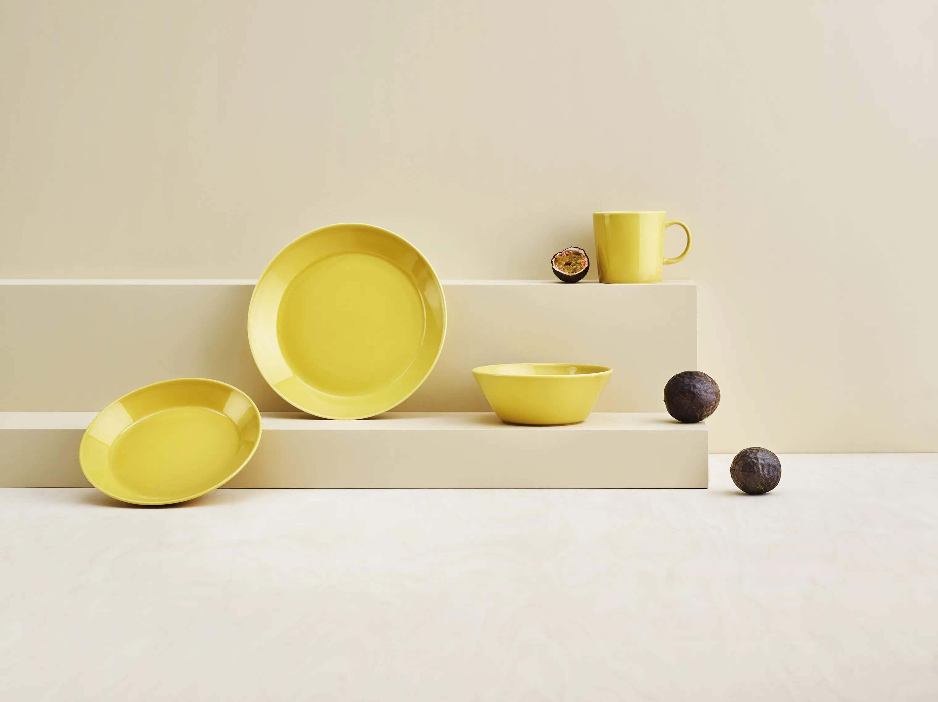 Iittala Frokosttallerkener Teema Tallerken i honey, 21 cm, 2