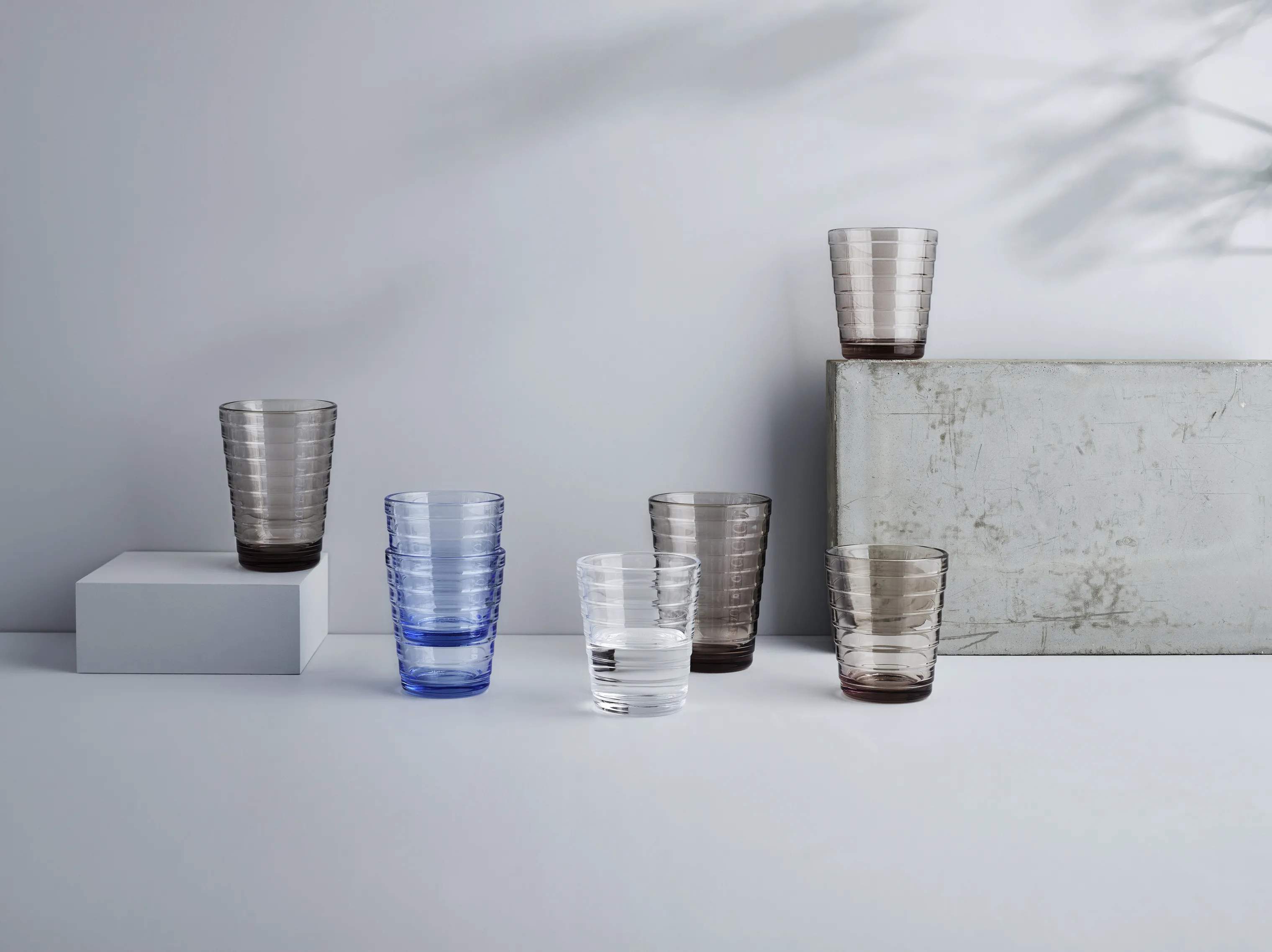 Iittala Vandglas Aino Aalto Vandglas - 2 stk. i Klar, 22 cl, 2