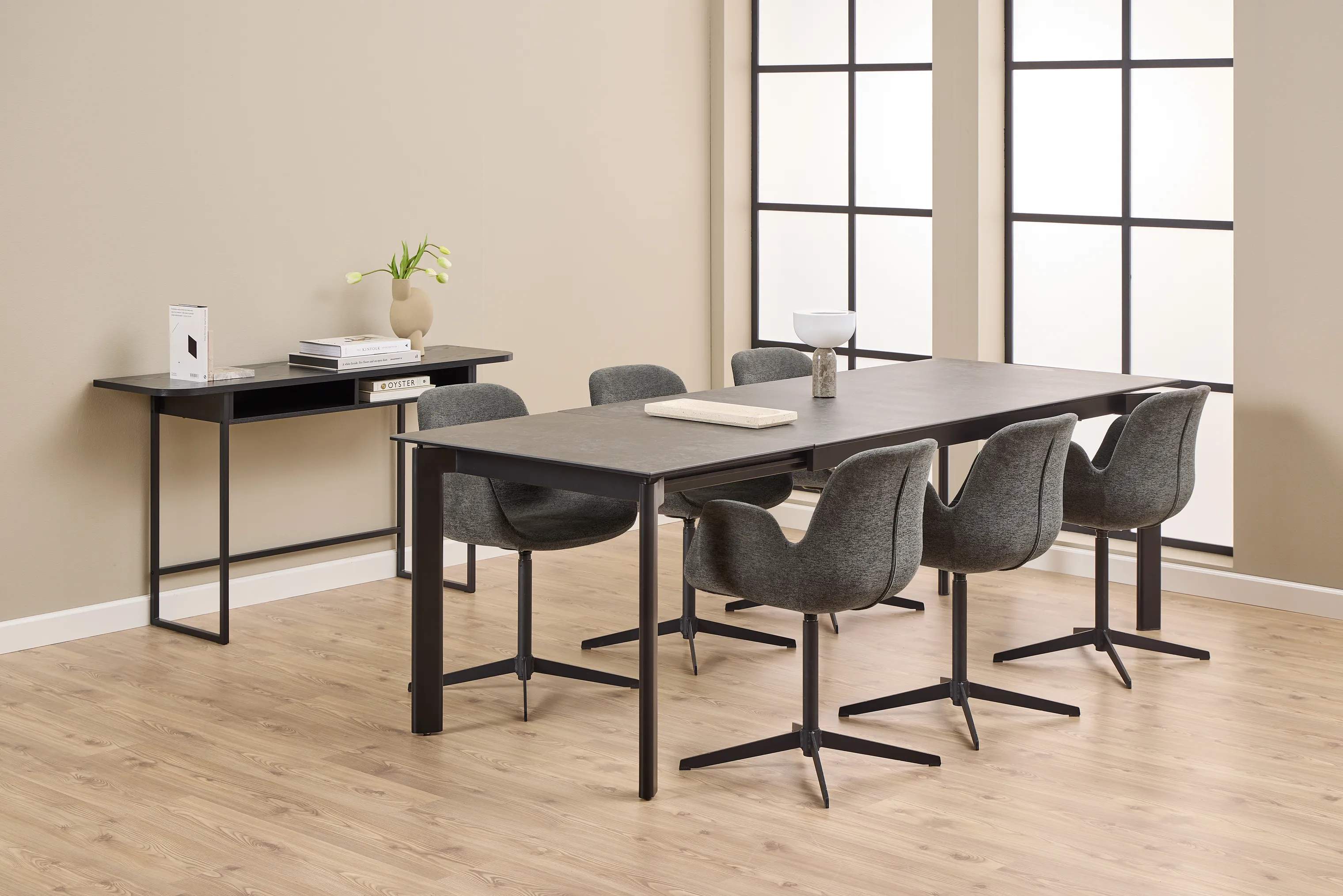 CASA Living Spiseborde Palermo Spisebord i sort, 3