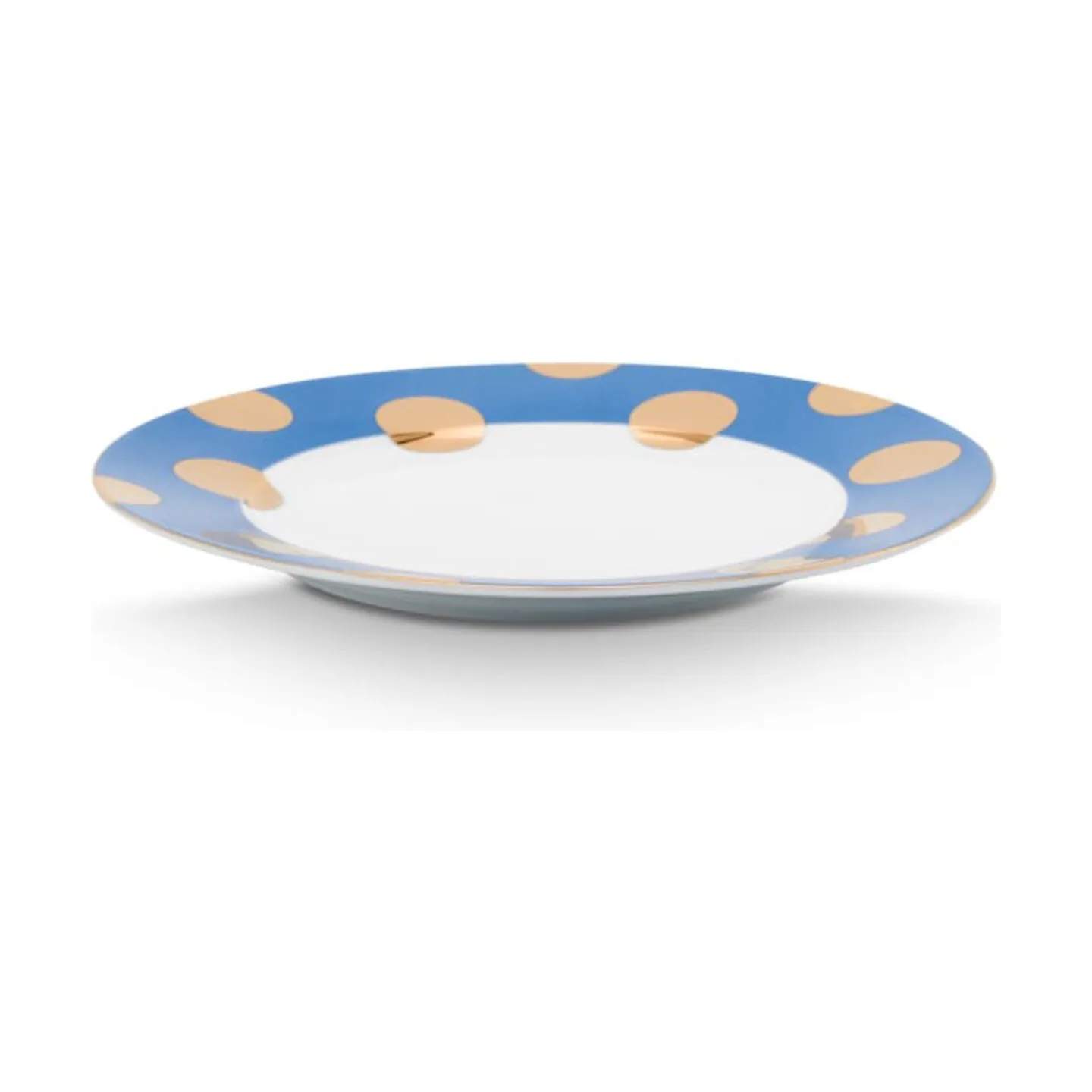 PIP Studio Middagstallerkener Dot Delight Tallerken - 2 stk. i Lyseblå, 21 cm, 5