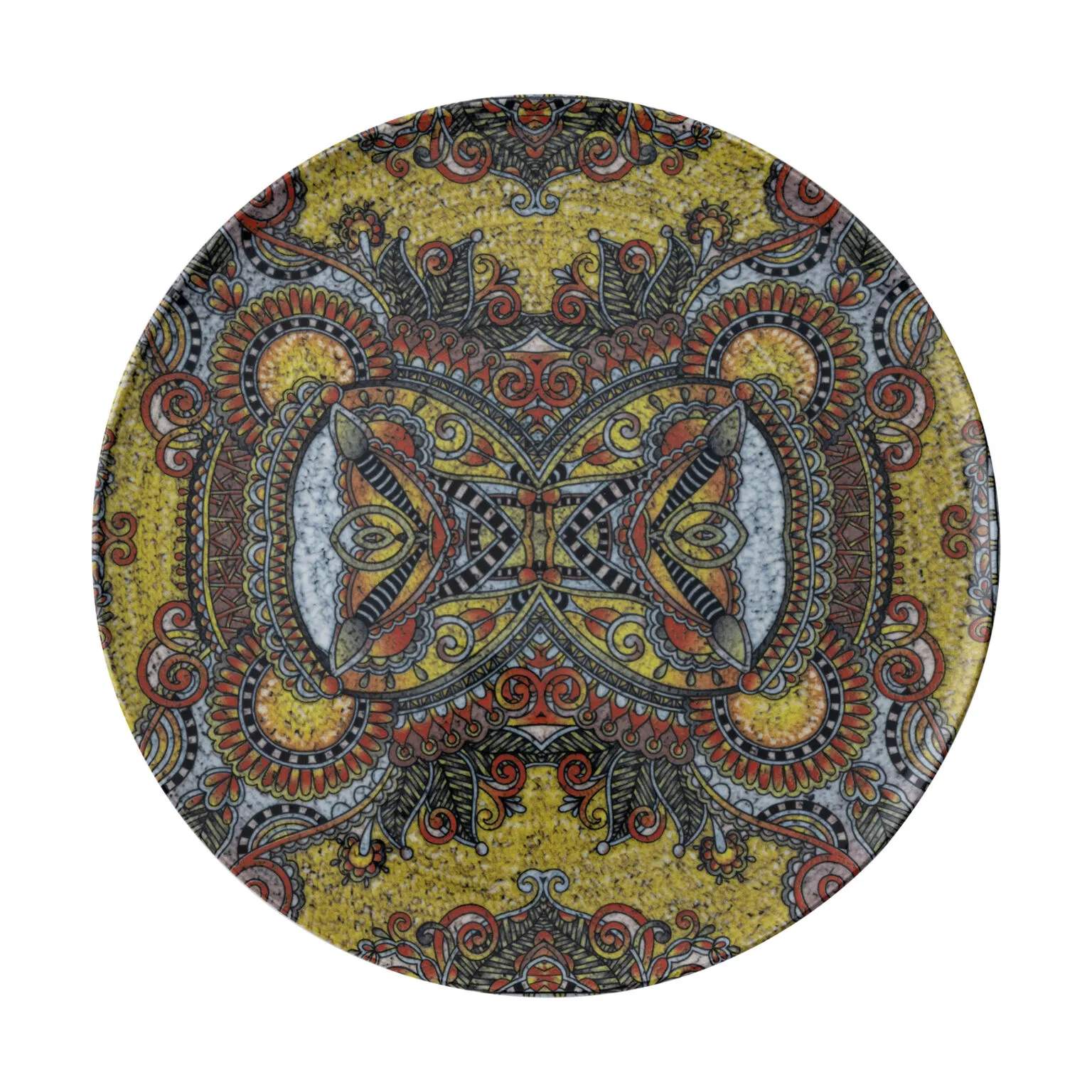 Arthur Krupp Middagstallerkener Mandala Middagstallerken i Mønster D, 32 cm, 1