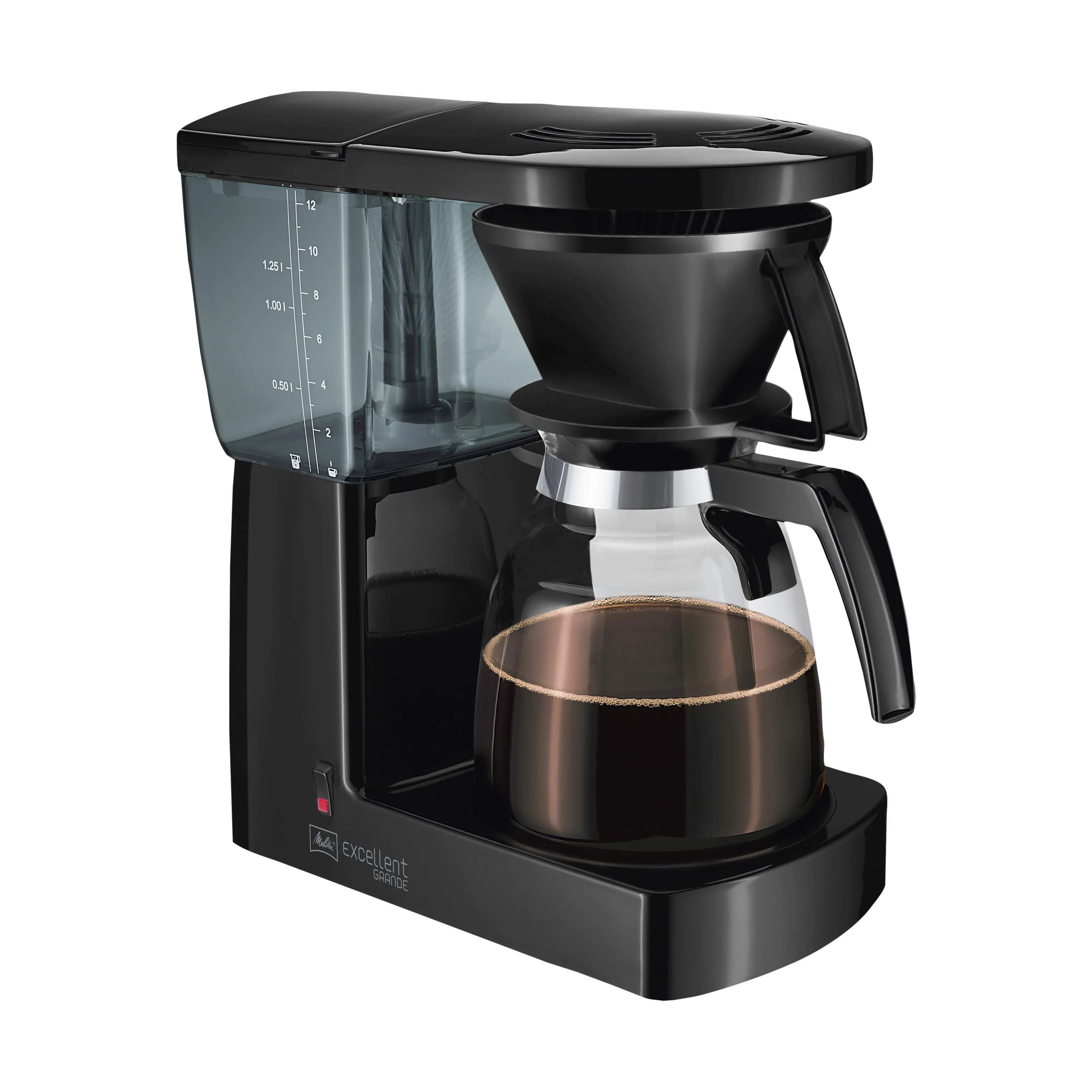Excellent Grande Kaffemaskine 3.0, sort, large