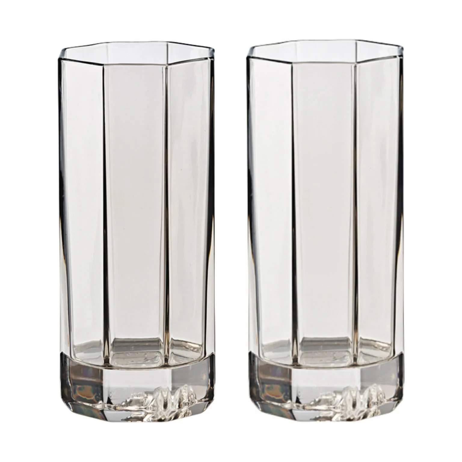 Medusa Highball Glas - 2 stk., sort, large
