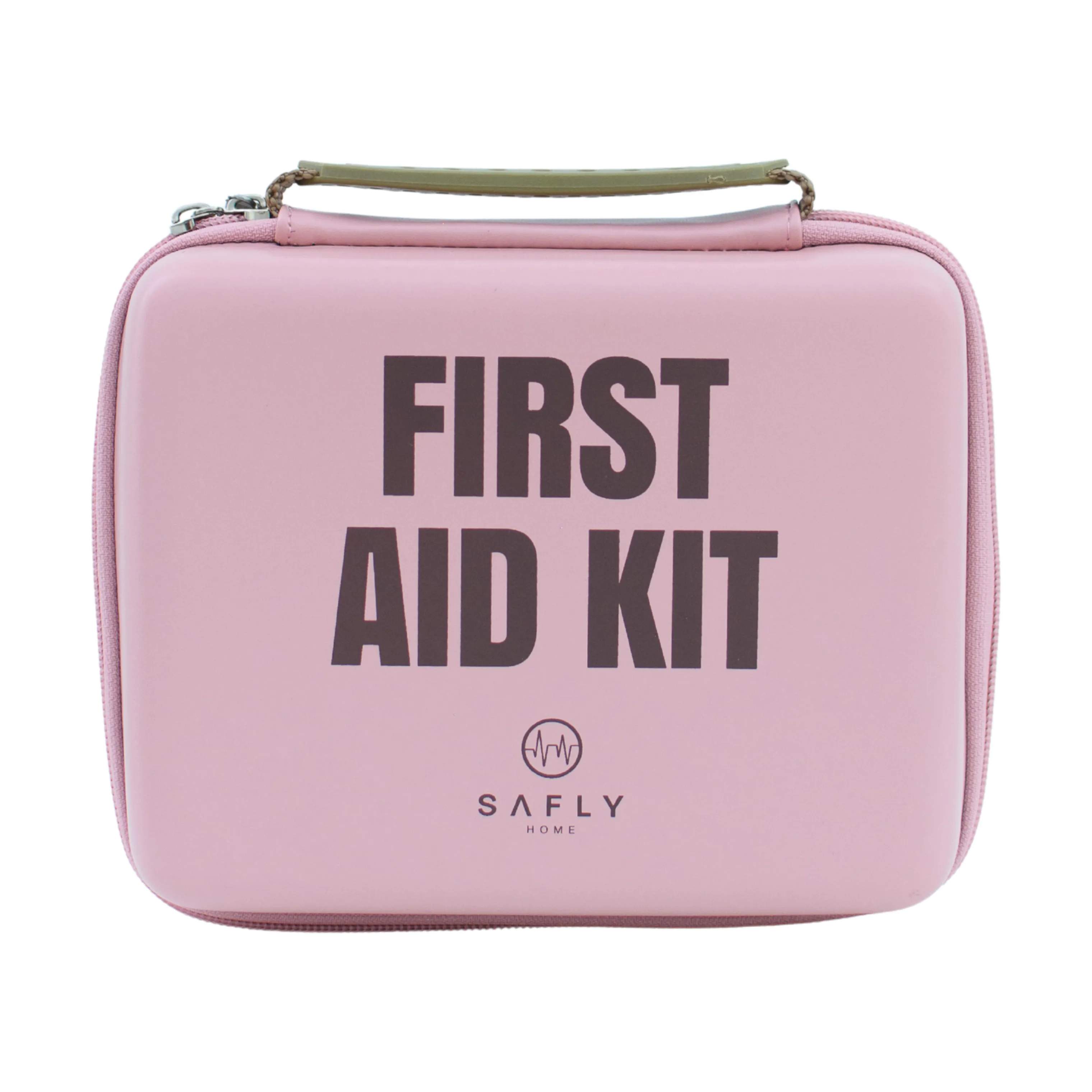 Safly Rengøringsmidler Home Førstehjælpskasse i Lyserød, H8,5 x L25,5 cm, 1