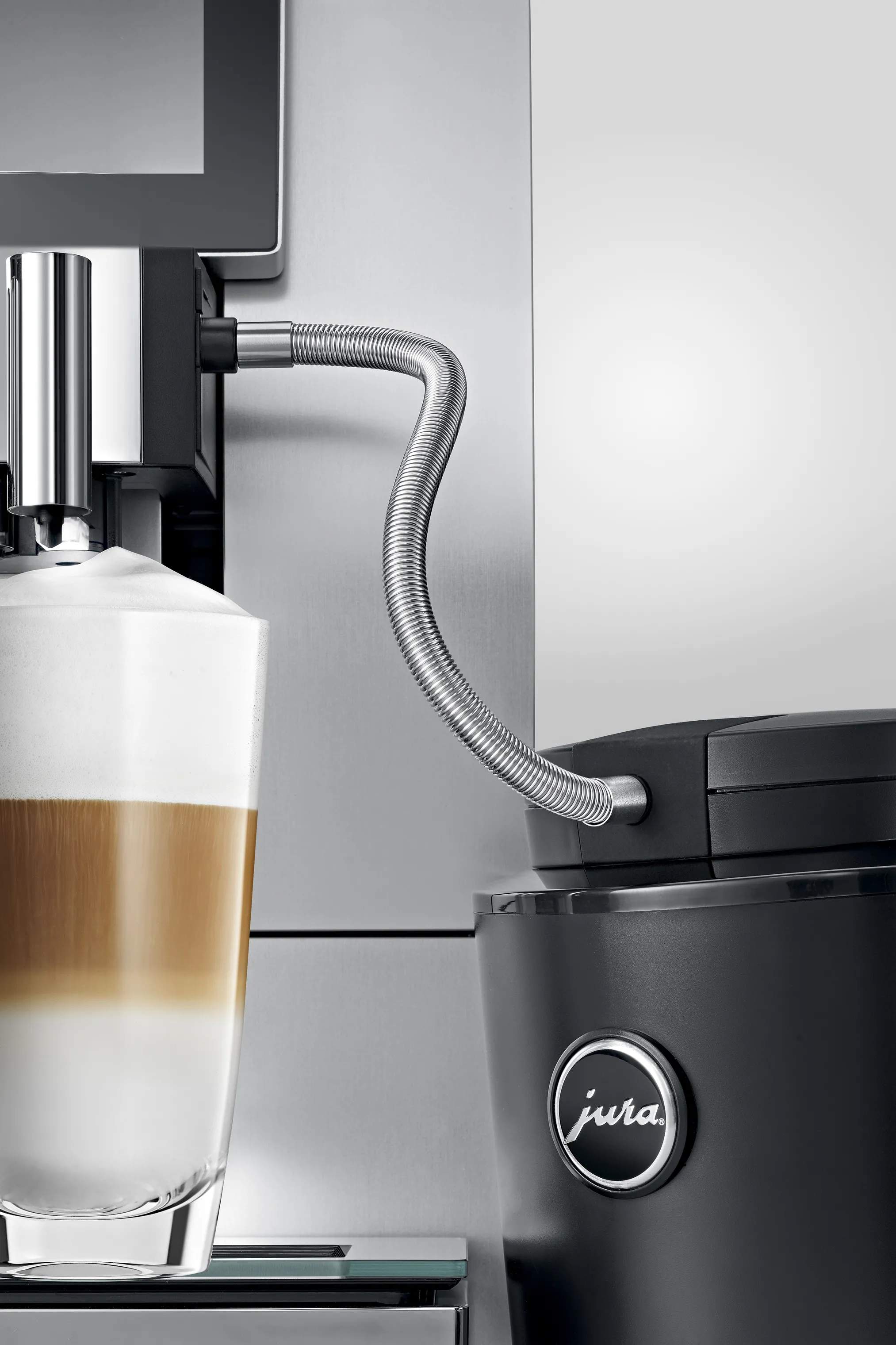 JURA Tilbehør til espressomaskiner JURA TILBEHØR HP1 Mælkeslangecover i sølvfarvet, 2