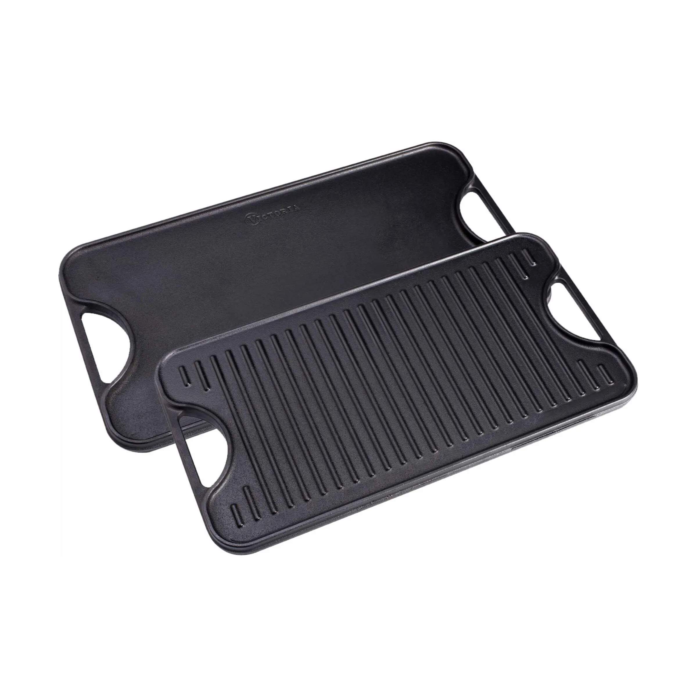 Victoria Stegepander Seasoned Vendbar Stegeplade i sort, 4