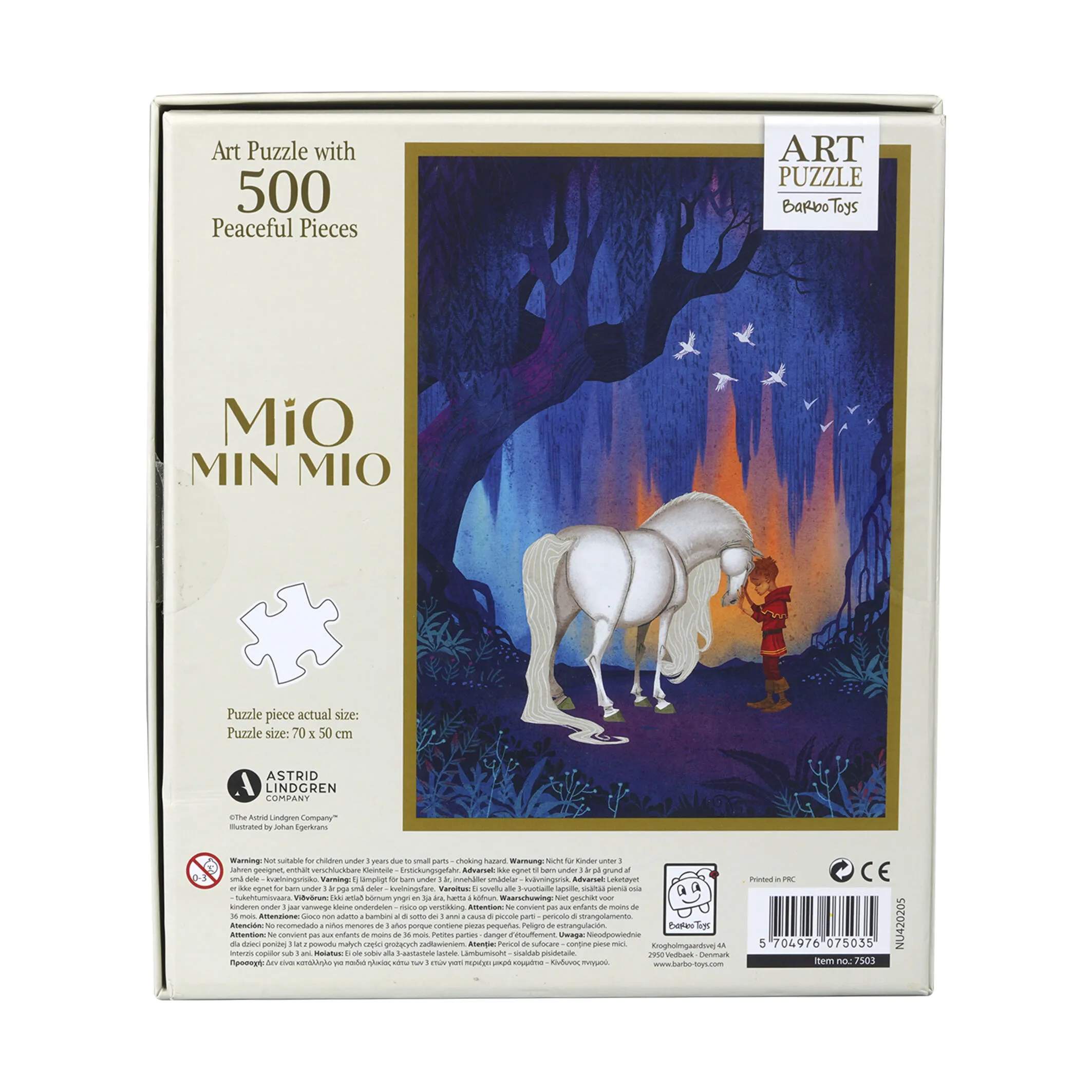 Barbo Toys Puslespil Mio Min Mio Puslespil - Skoven i Skoven, 4
