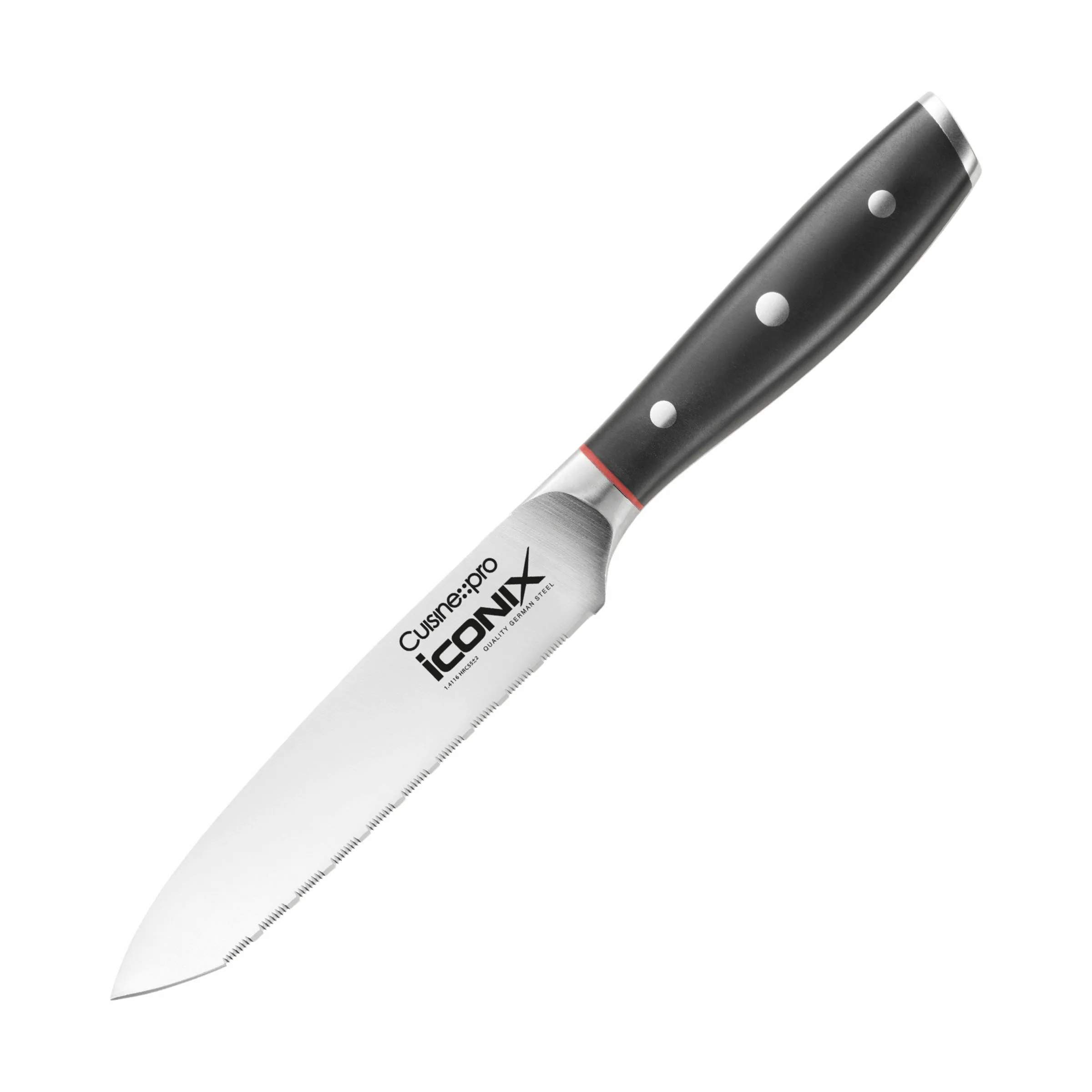 iconiX™ Urtekniv, sort, large