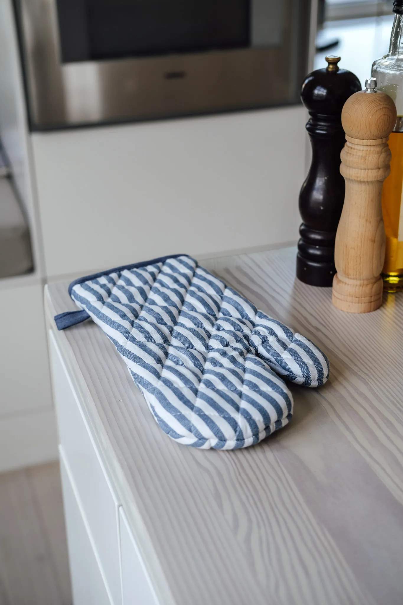 Cook & Baker Grydelapper Ovnhandske i Blå, 3