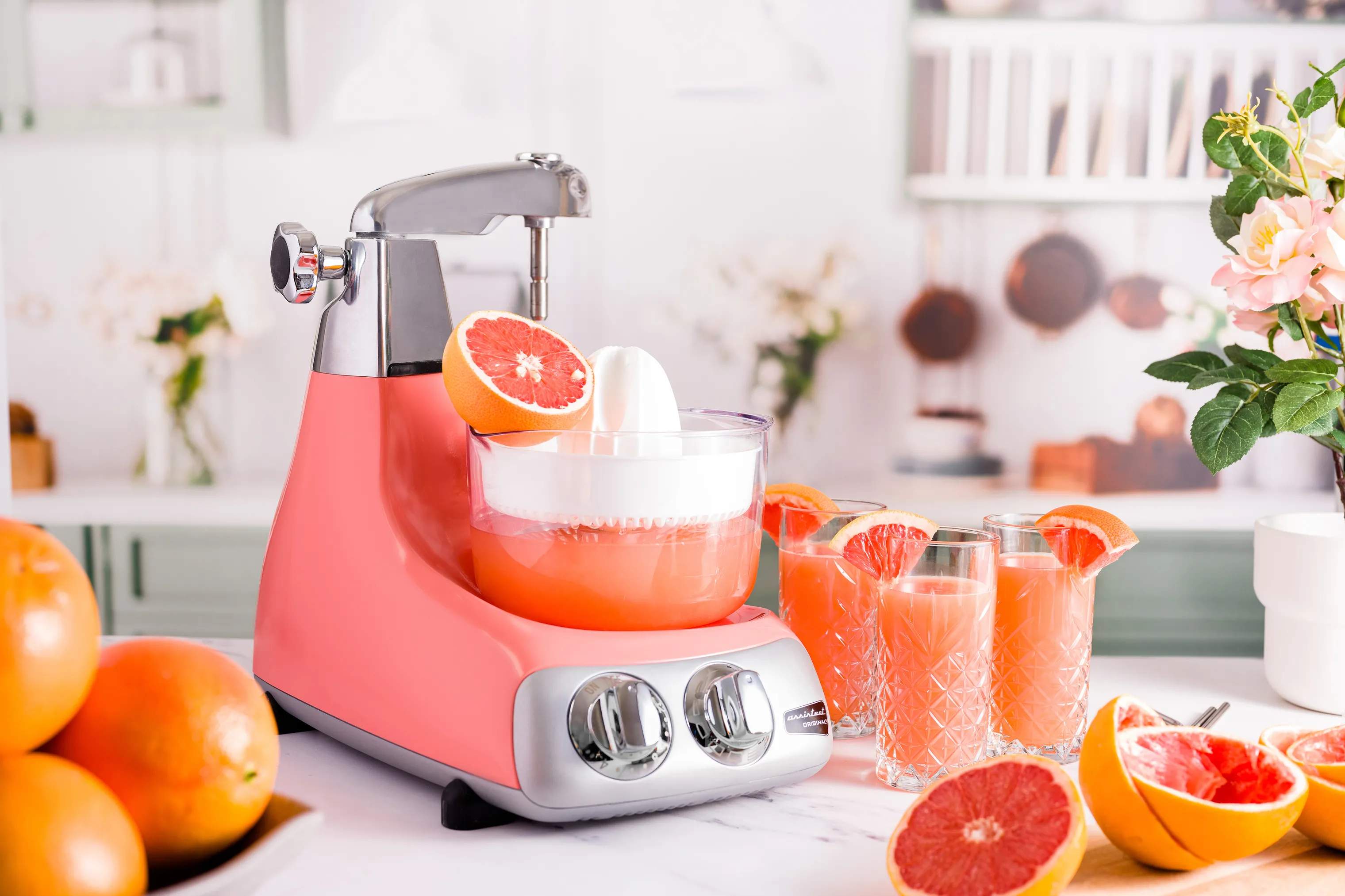 Ankarsrum Assistent Original Røremaskiner Røremaskine AKM 6230CC i Coral Crush, 2