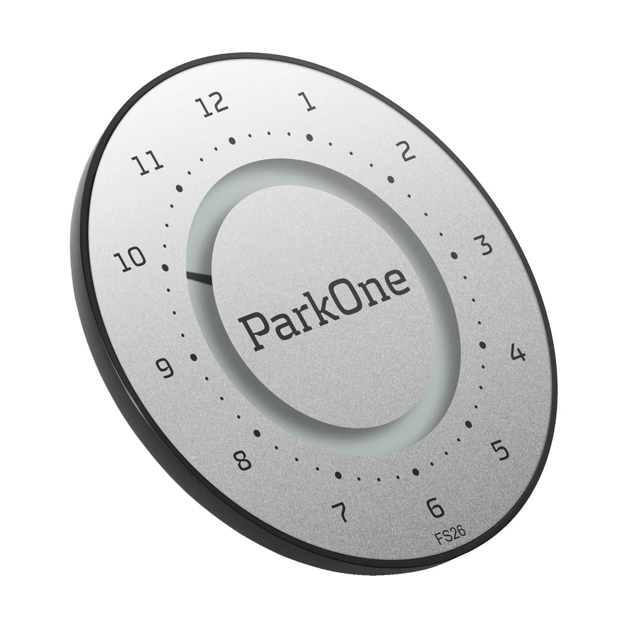 ParkOne P-skiver 2 P-skive i Sølvfarvet/Sort, 5