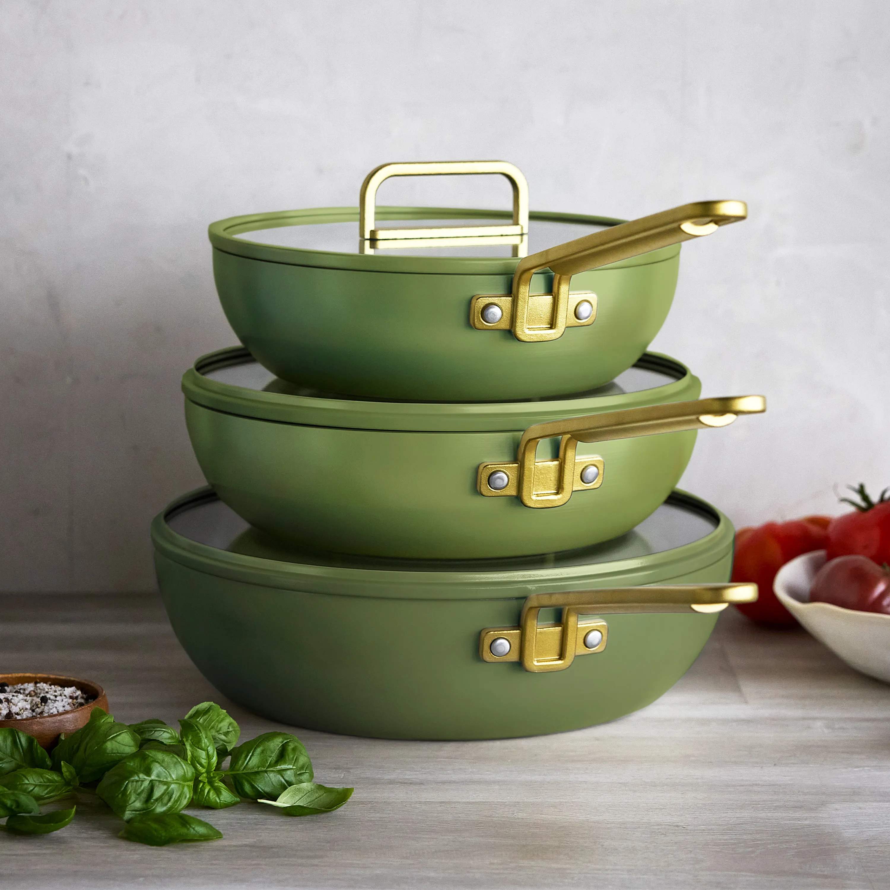 Greenpan Stegepander Tucci Stegepande i Green, 3