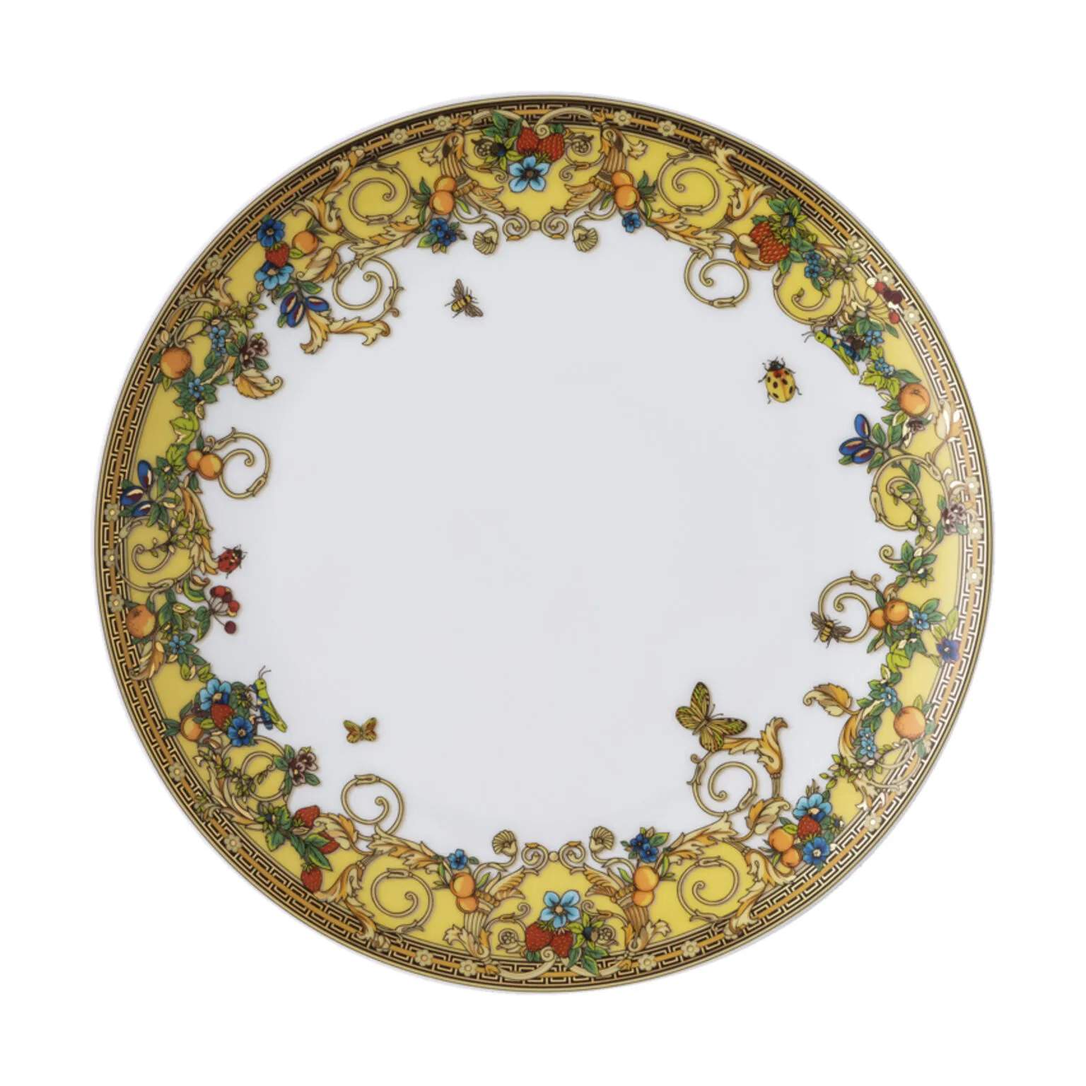 Le Jardin Frokosttallerken, multifarvet, large