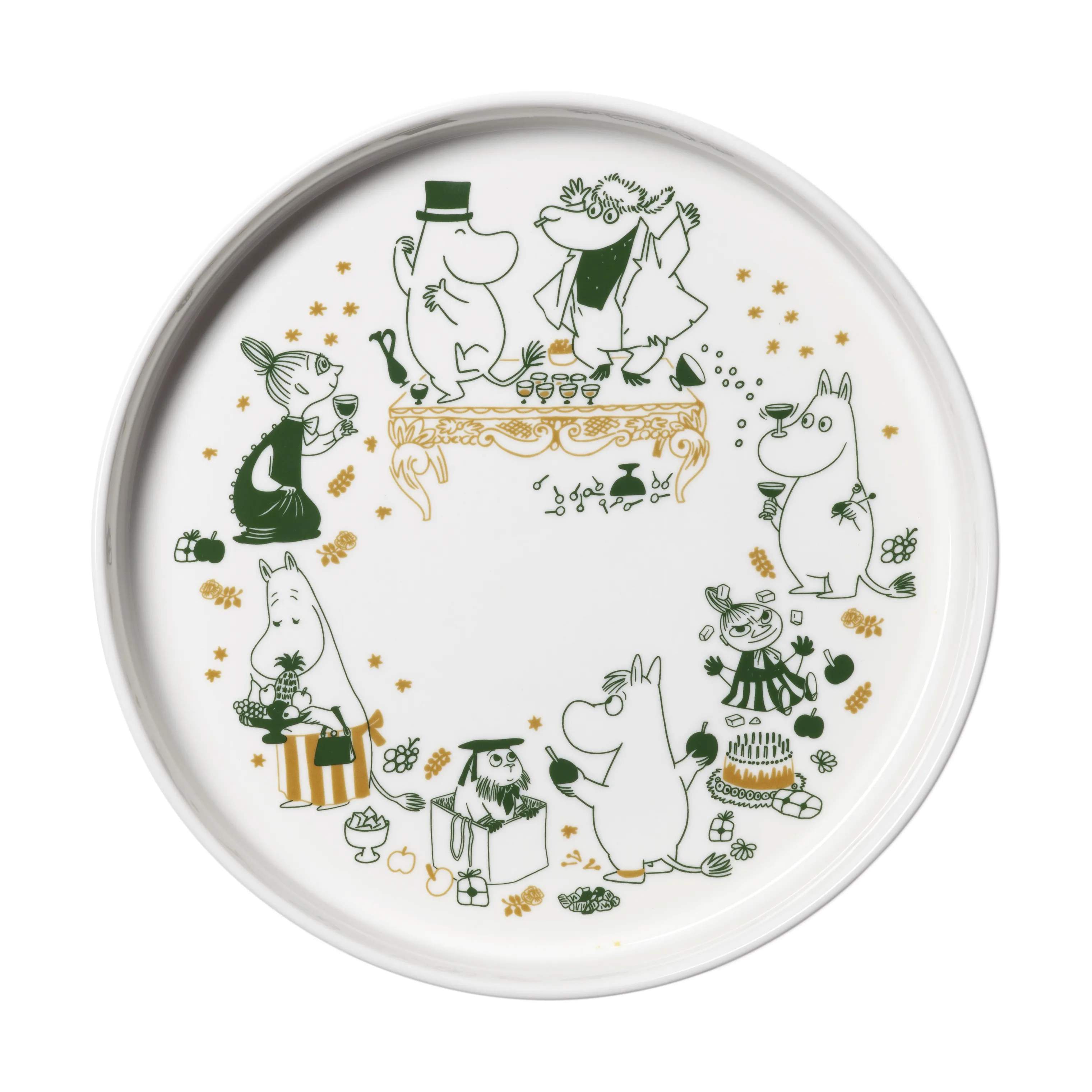 Moomin Arabia Tærteforme og fade Gift of Love Tærtefad i Multifarvet, 1