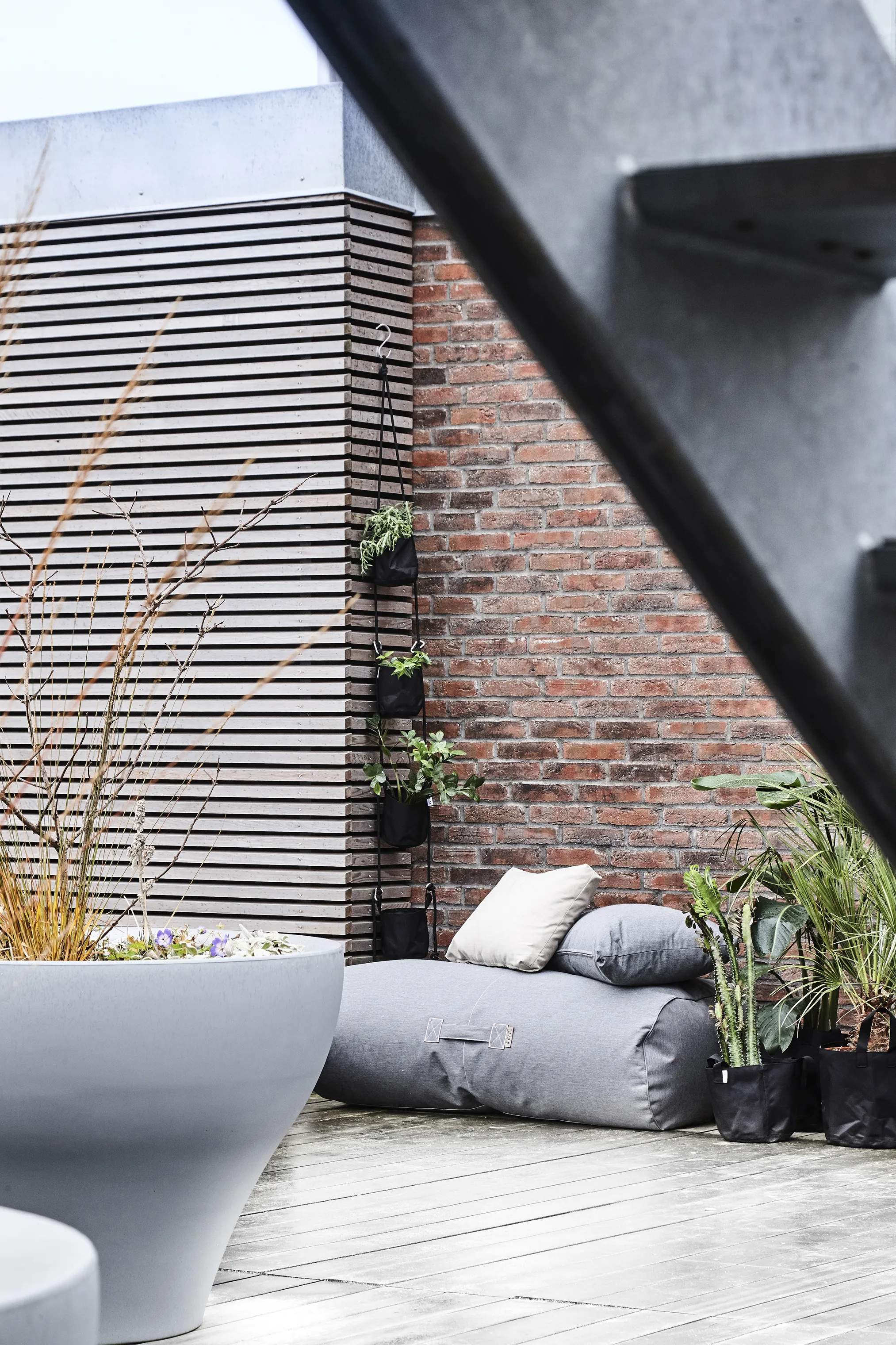 TRIMM Copenhagen Liggestole Mini Rocket Rocket Daybed i Grey, 120 cm, 4